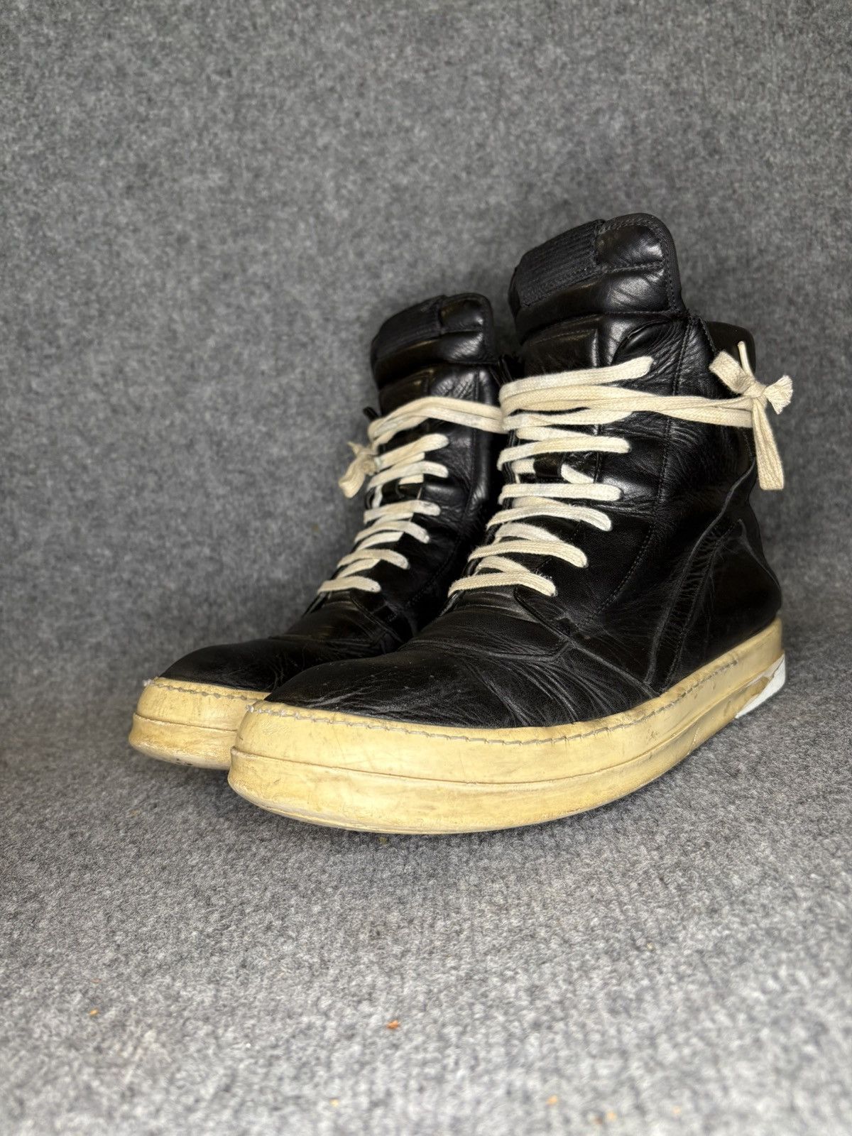 Rick Owens × Rick Owens Drkshdw RICK OWENS ANTHEM HEELS SS11 | Grailed