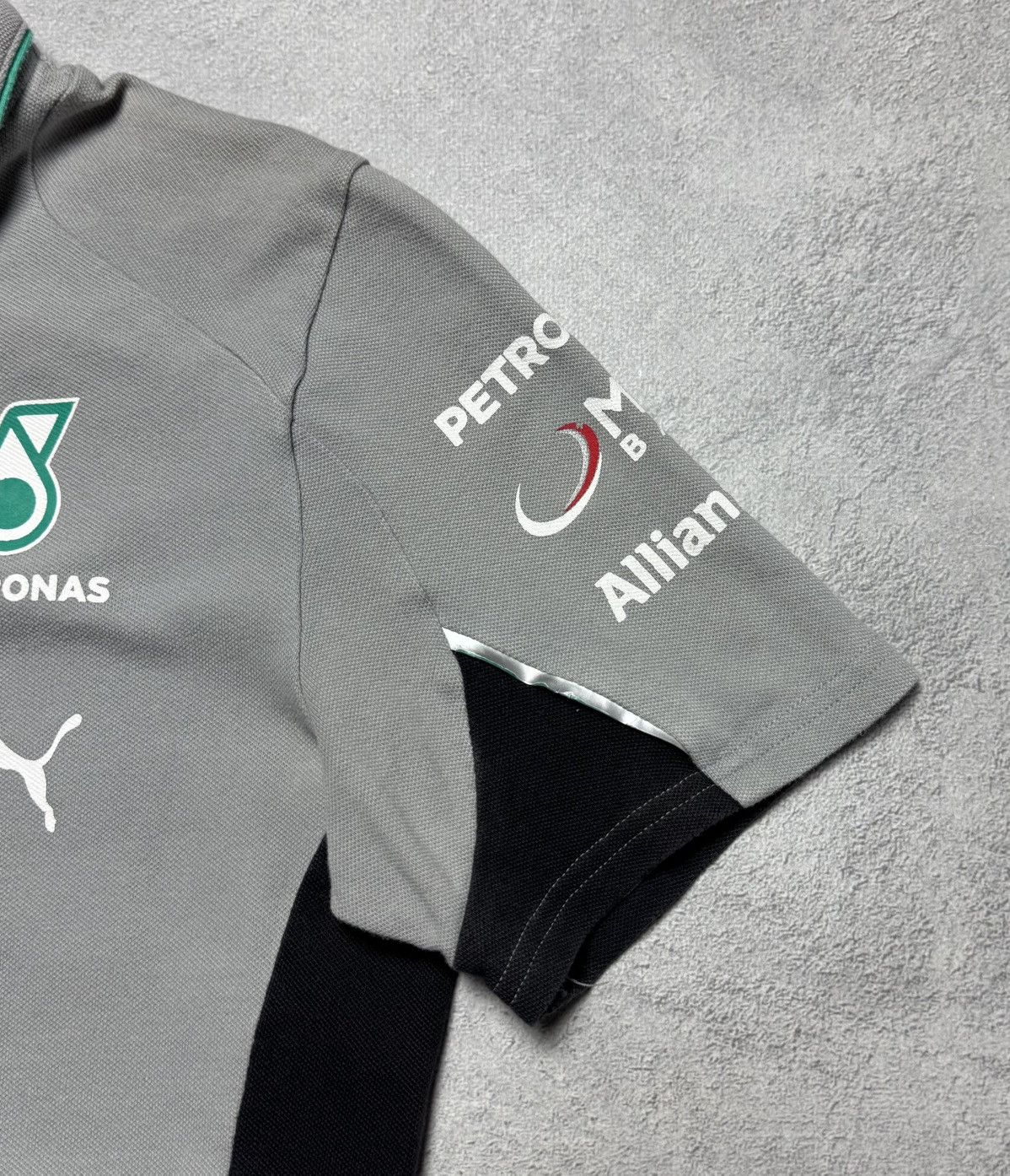 Puma Puma Mercedes-Benz Formula 1 Racing Team Polo Shirt Size S / US 4 / IT 40 - 6 Thumbnail