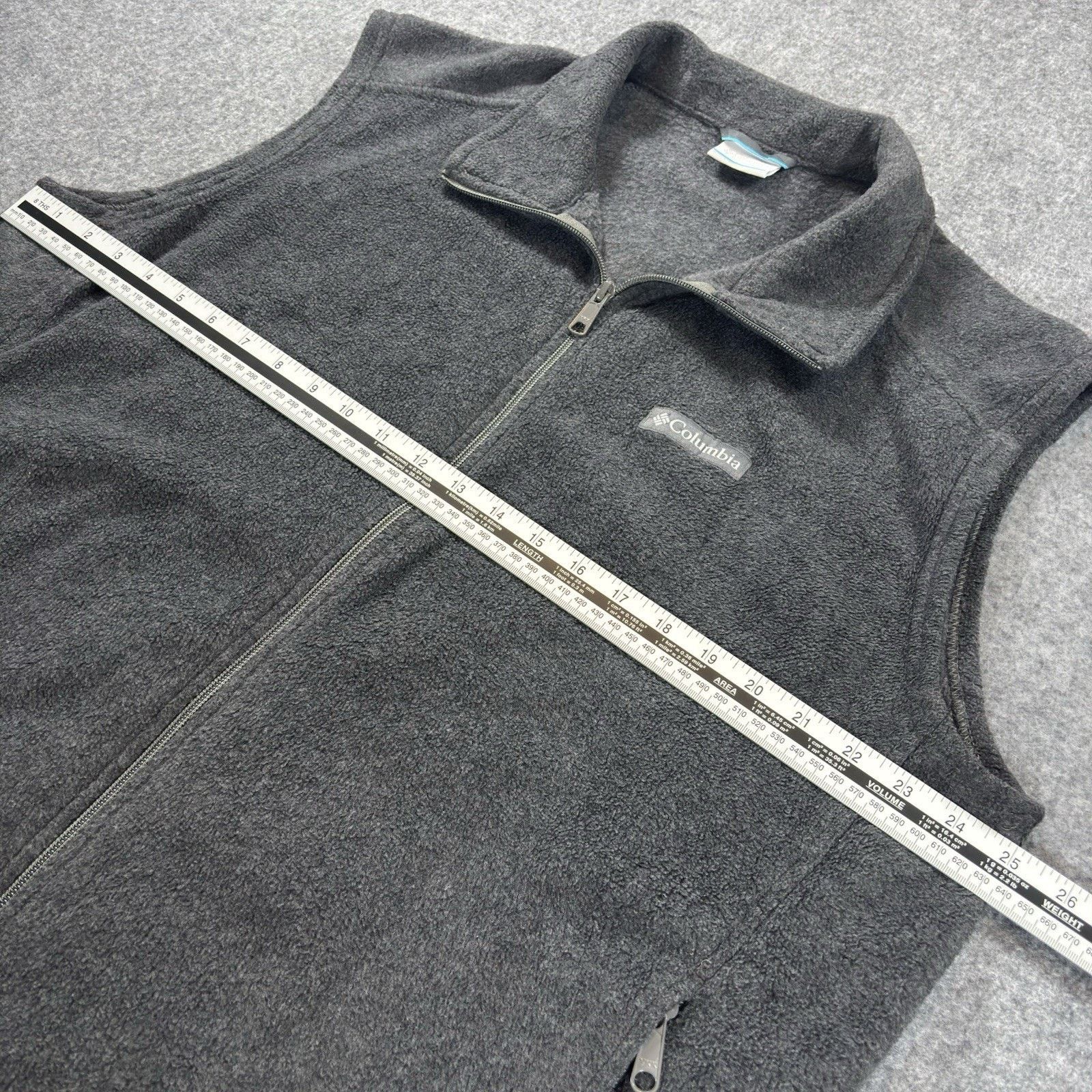 Columbia Columbia Steens Mountain Fleece Vest Men’s XL Charcoal Gray Size US XL / EU 56 / 4 - 7 Thumbnail
