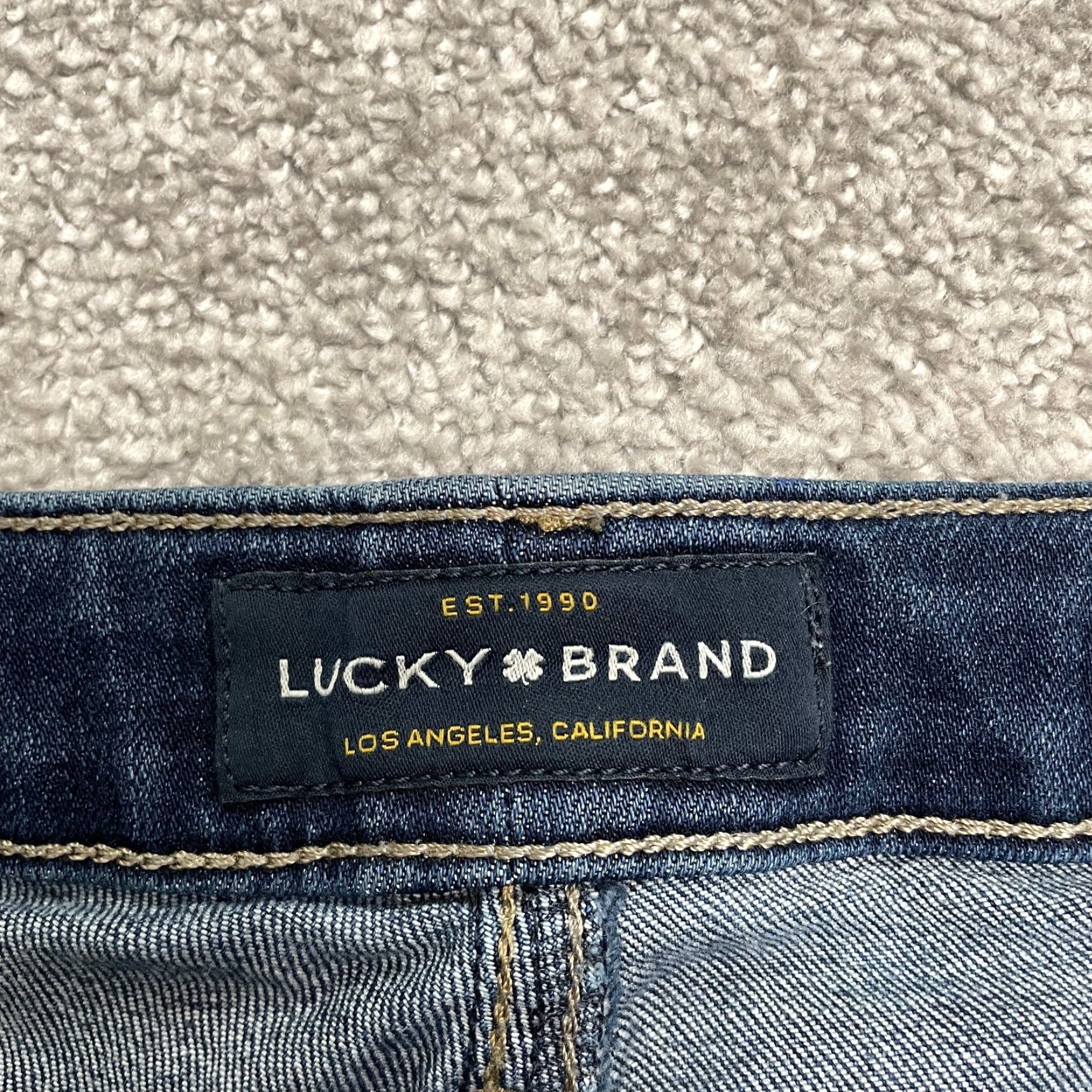Lucky Brand Lucky Brand Ankle Lolita Skinny Denim Jeans Womens 12/31 Blue Medium Wash 34x26 Size 34" / US 12 / IT 48 - 7 Thumbnail