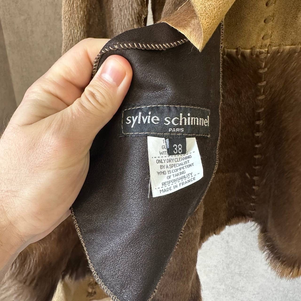 Other Luxury Sylvie Schimmel Fur Light Jacket Woll France Goat Size XS / US 0-2 / IT 36-38 - 9 Thumbnail