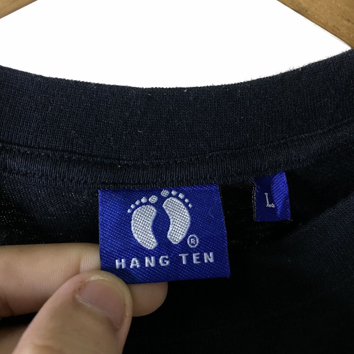 Hang Ten Vintage 2000s Hang Ten Stereo Surf Style Tee Size US M / EU 48-50 / 2 - 5 Thumbnail