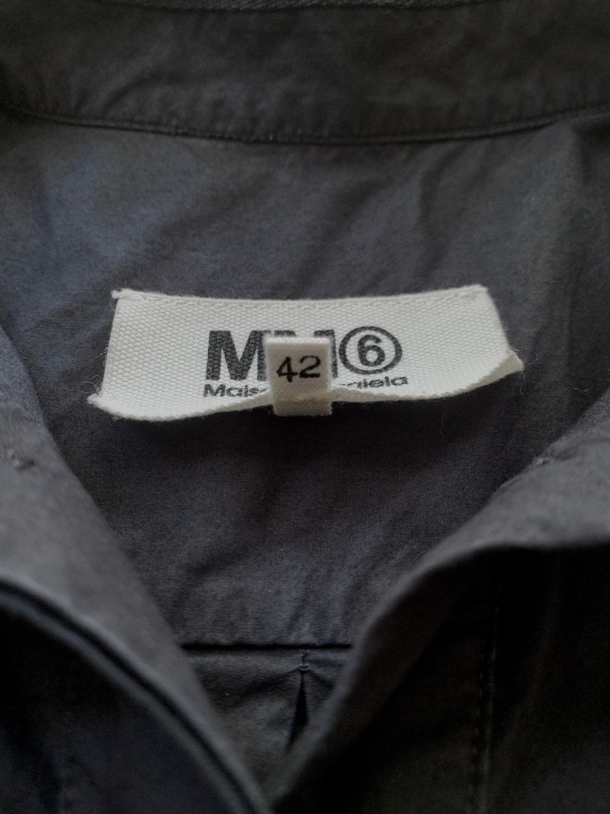 Maison Margiela FREE TAX! MM6 Ribbon Collared Shirt Size US M / EU 48-50 / 2 - 9 Thumbnail
