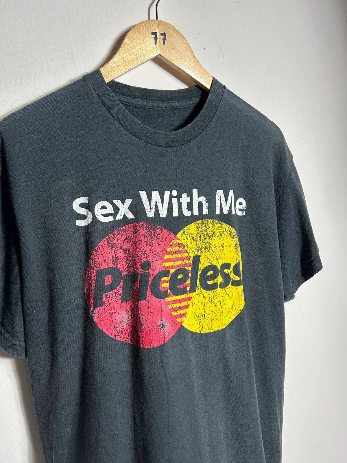 Other Y2K "Sex With Me" Mastercard Parody Tee Size US L / EU 52-54 / 3 - 2 Thumbnail