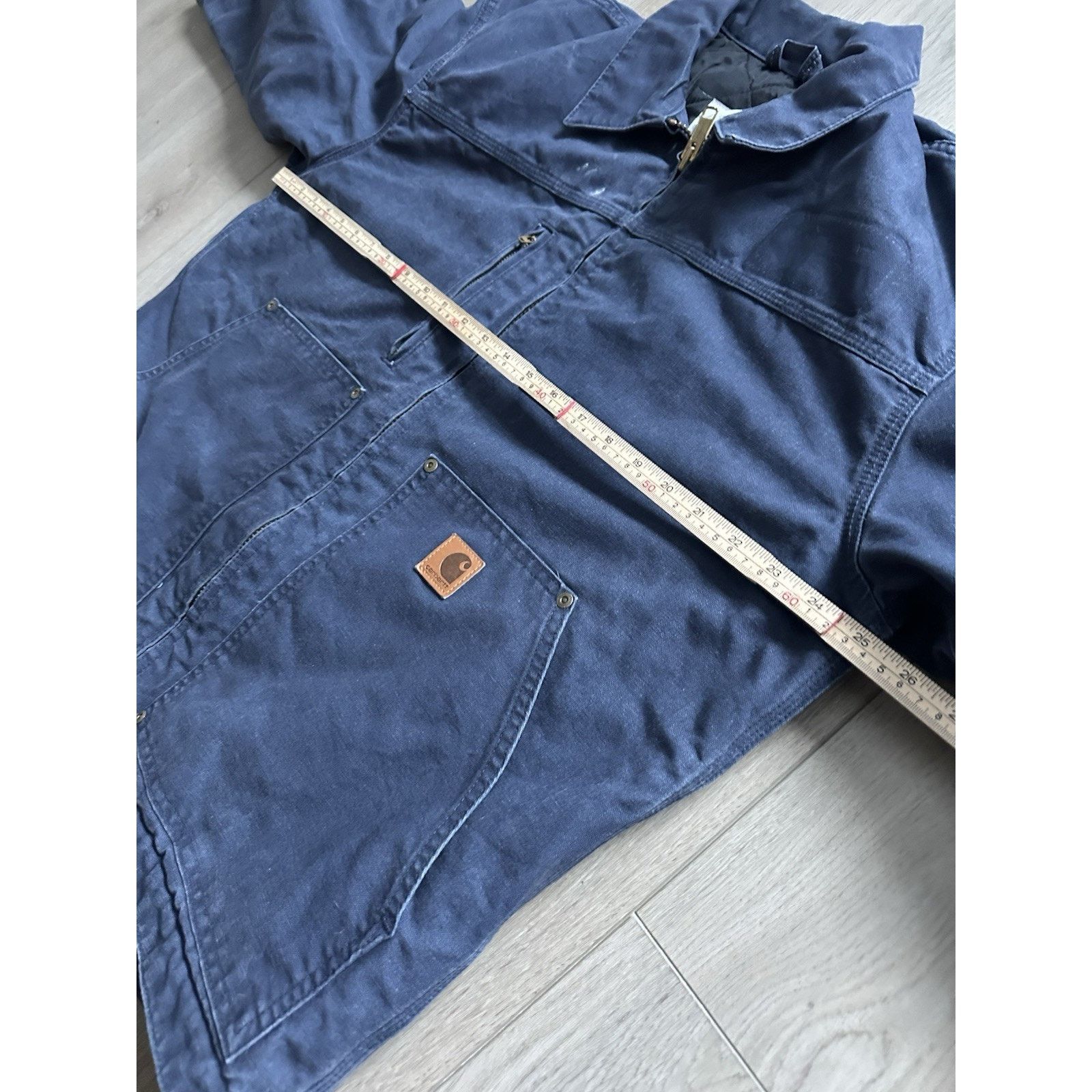 Carhartt Vintage Carhartt quilted line jacket navy blue size L men’s Size US L / EU 52-54 / 3 - 8 Thumbnail