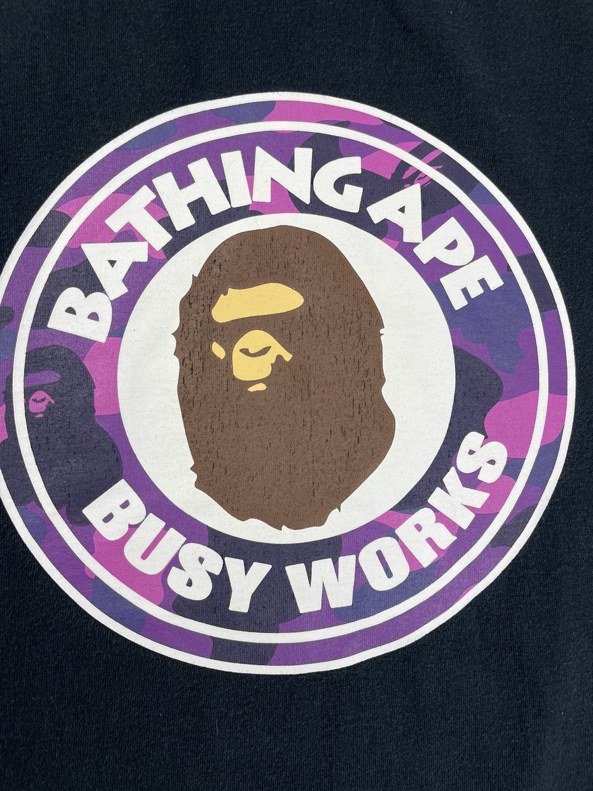 Bape Bape Busy Works Tee T Shirt Size US XXL / EU 58 / 5 - 4 Thumbnail