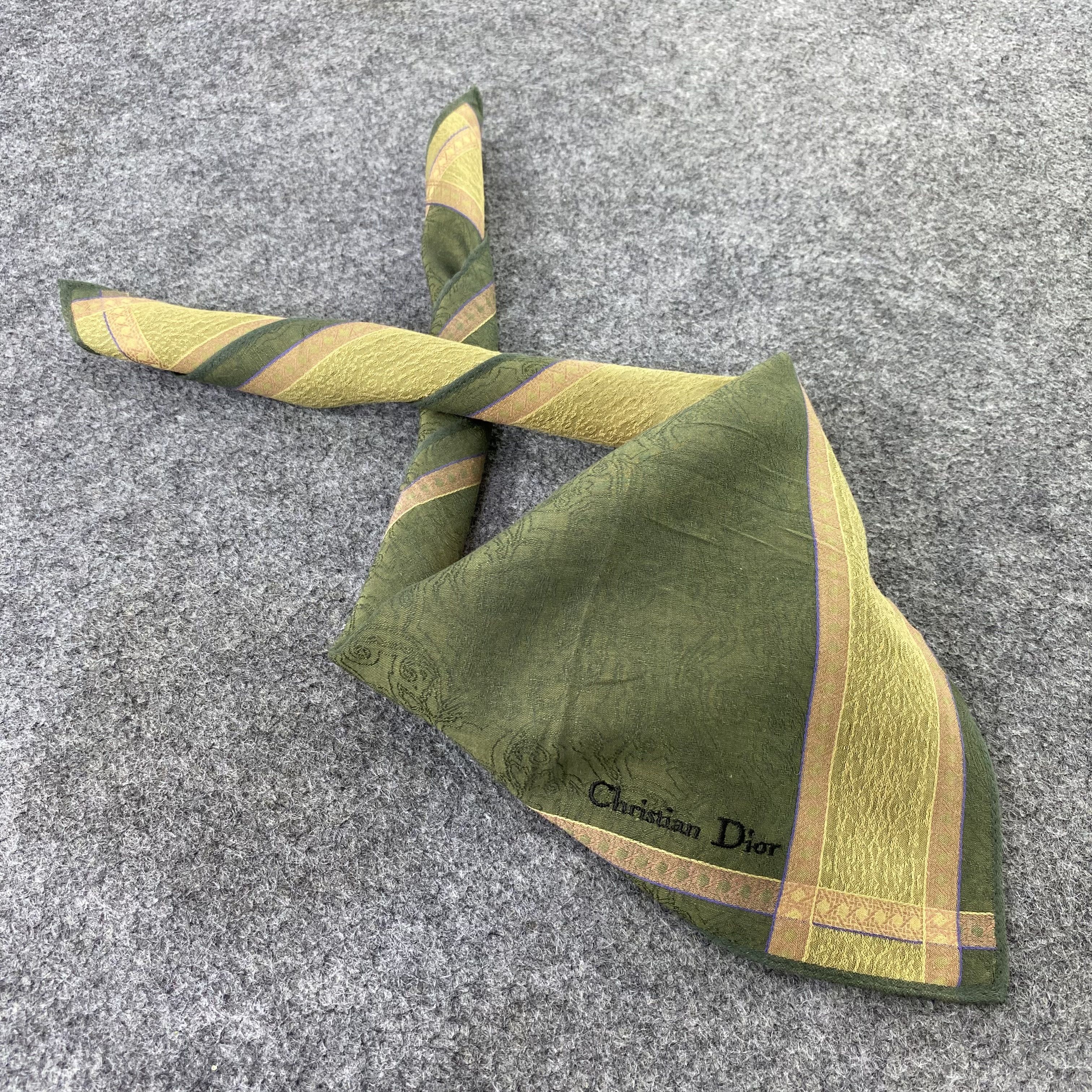 Designer Christian Dior Handkerchief / Bandana / Neckerchief-B828 Size ONE SIZE - 1 Thumbnail
