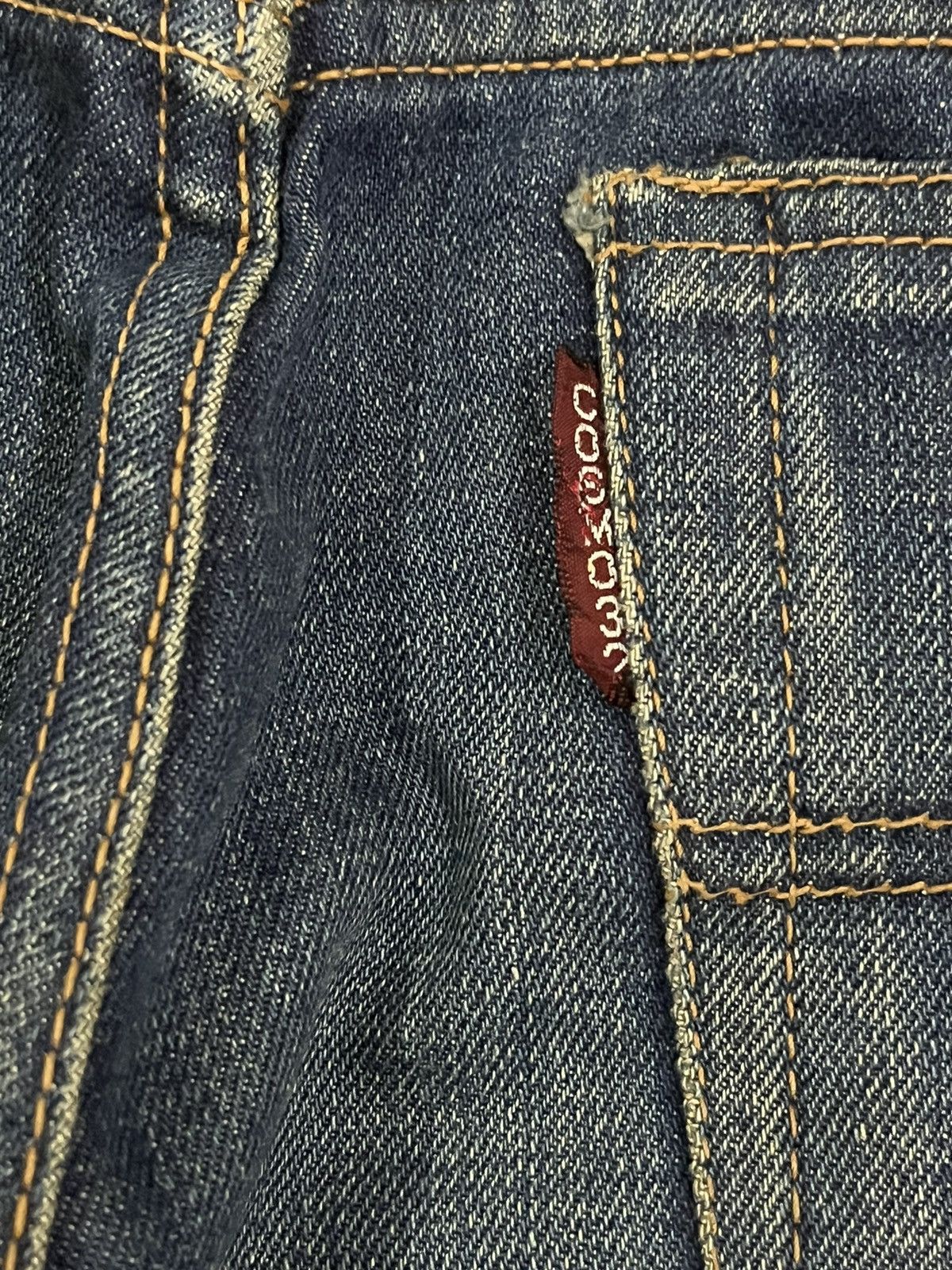 Beauty Beast × POST ARCHIVE FACTION (PAF) Vintage Cosmo Indigo Flare Denim Size US 30 / EU 46 - 14 Thumbnail