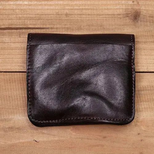 VIBE Genuine Leather Wallet For Men Women Vintage Handmade Size ONE SIZE - 2 Thumbnail