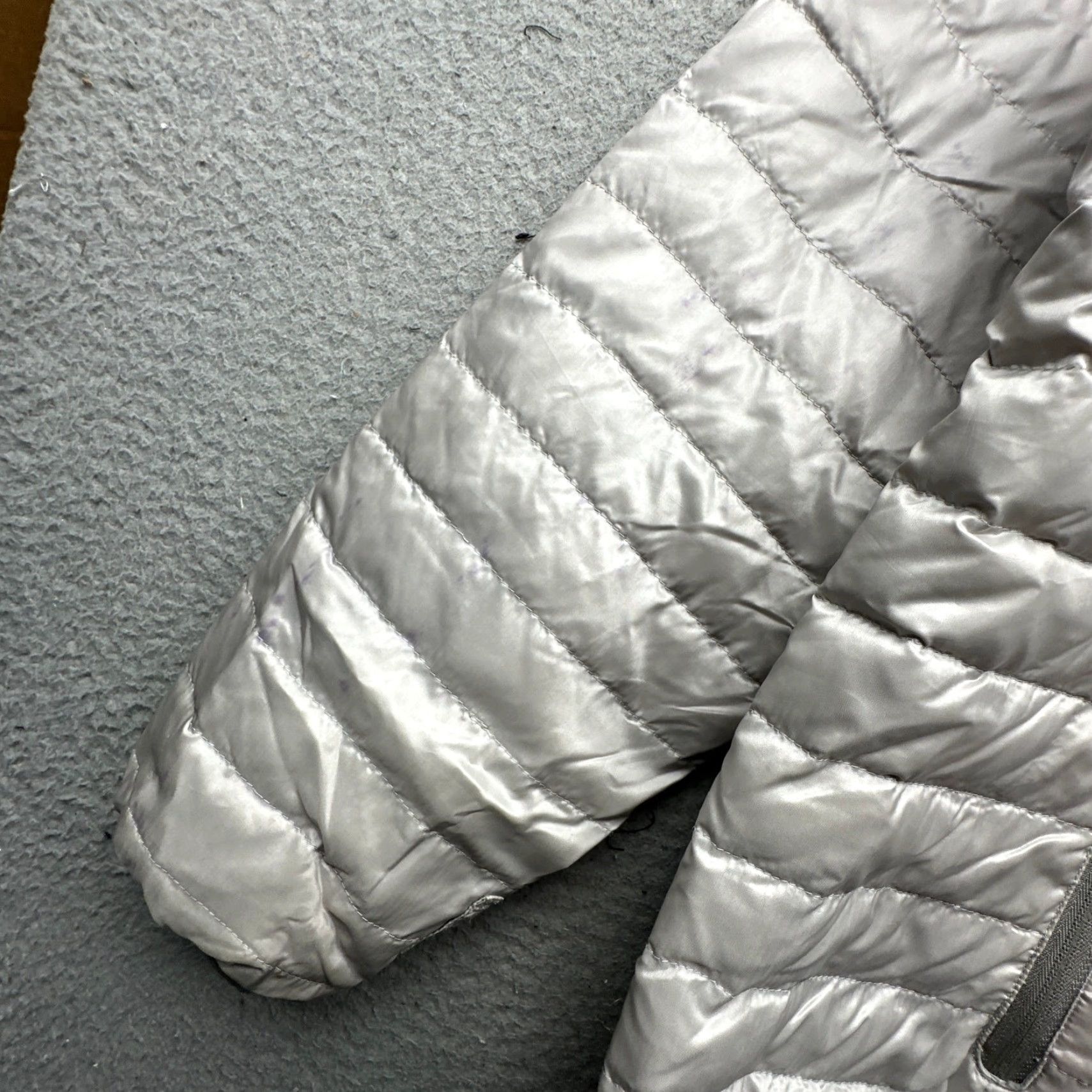 Eddie Bauer VINTAGE Eddie Bauer EB 700 Goose Down Travex Puffer Jacket Women 2XL Gray Stains Quilted Full Zip Womens Size XXL / US 16-18 / IT 52-54 - 7 Thumbnail