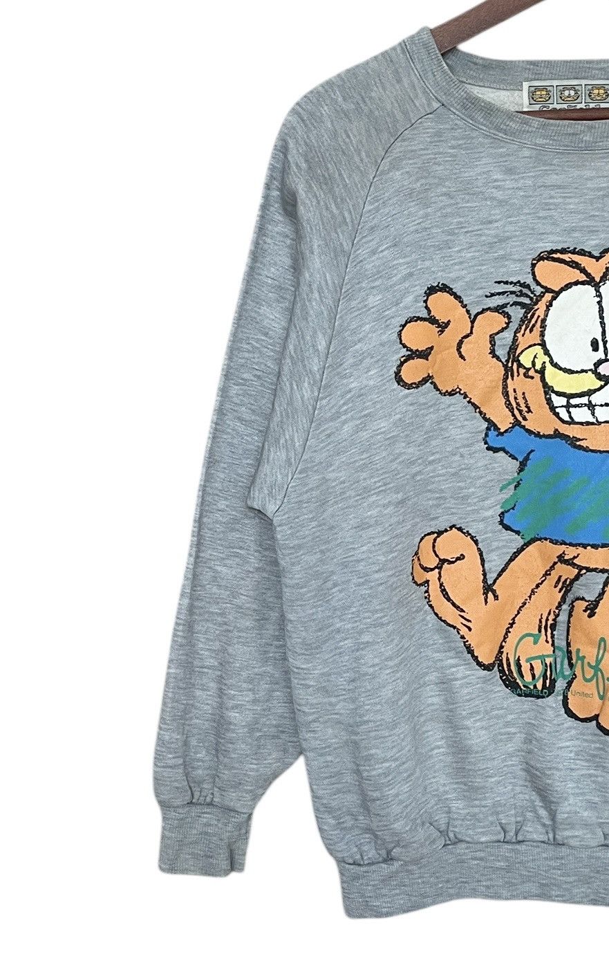 Vintage Vintage Cartoon Garfield Sweatshirt 1990s Size US M / EU 48-50 / 2 - 5 Thumbnail