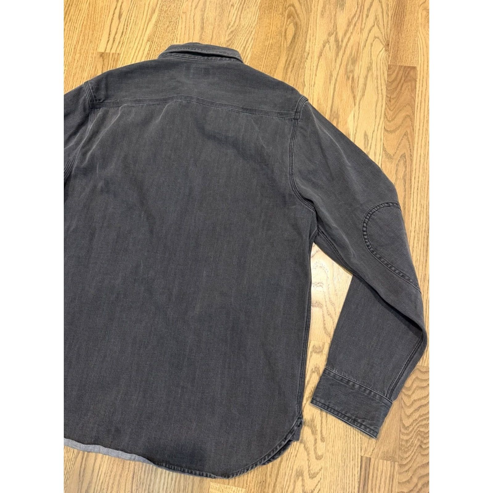 CO Best Made Co Denim Button-Up Shirt Men’s Size L Long Sleeve Gray Size US L / EU 52-54 / 3 - 4 Thumbnail