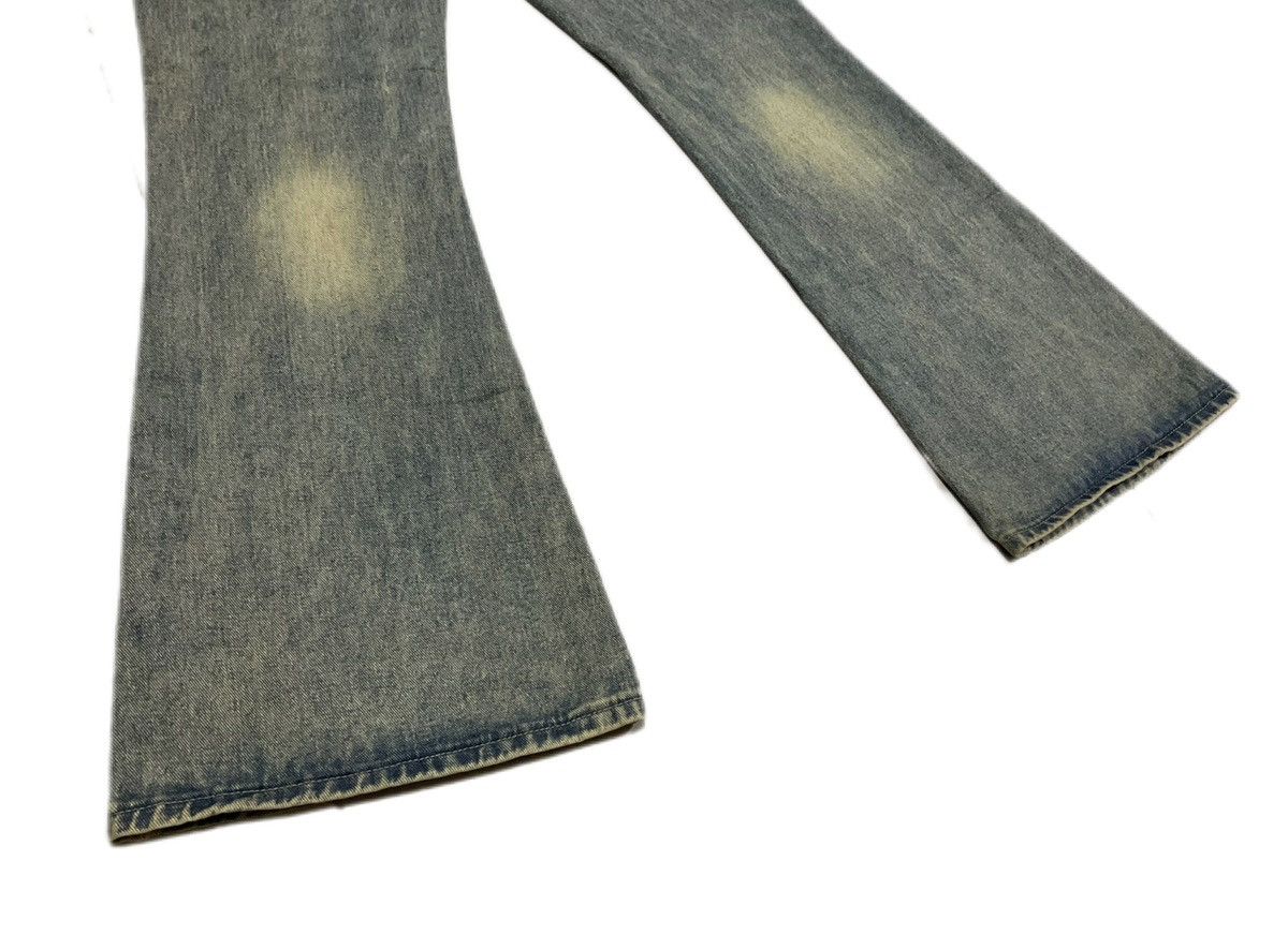 Hysteric Glamour × If Six Was Nine × Japanese Brand 🔥Sick Y2K June Studio Mud Wash Flared Denim Size US 30 / EU 46 - 8 Thumbnail