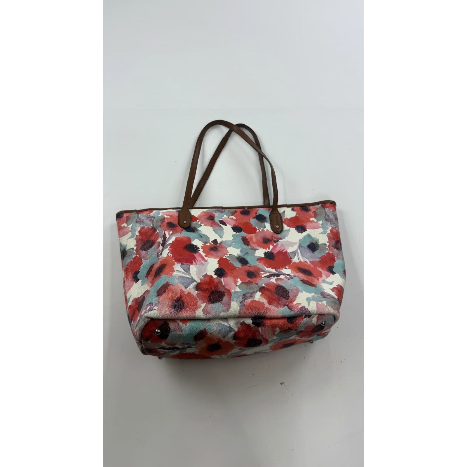 Ralph Lauren Ralph Lauren Tote Bag Womens Floral Watercolor Zip Top Shoulder RLL Logo Size L / US 10 / IT 46 - 6 Thumbnail