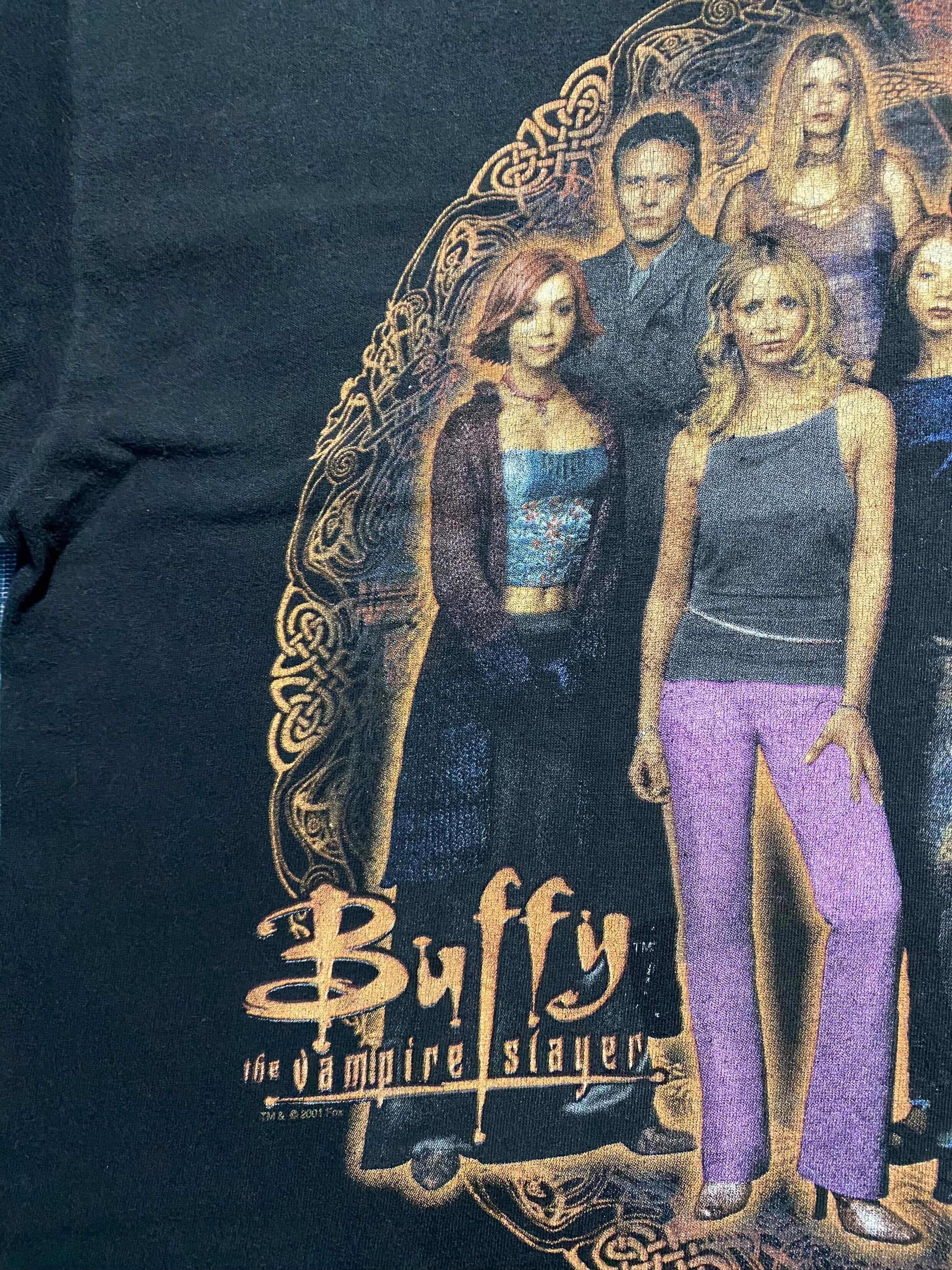 Vintage Buffy The Vampire Slayer Series 2001 Fox Size US XL / EU 56 / 4 - 3 Thumbnail