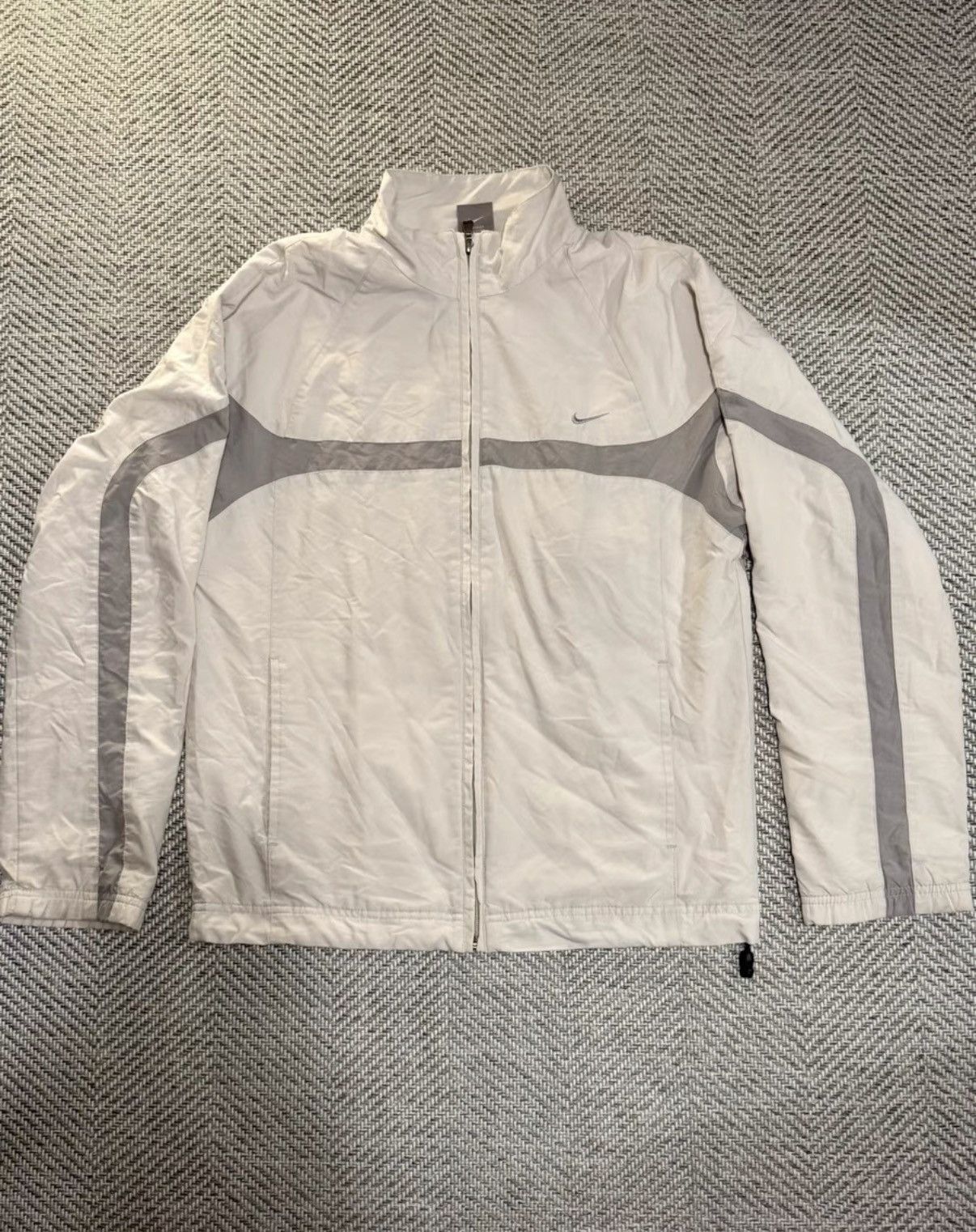 Nike Nike Vintage 00s Nylon Track Jacket K24 Size US M / EU 48-50 / 2 - 1 Thumbnail