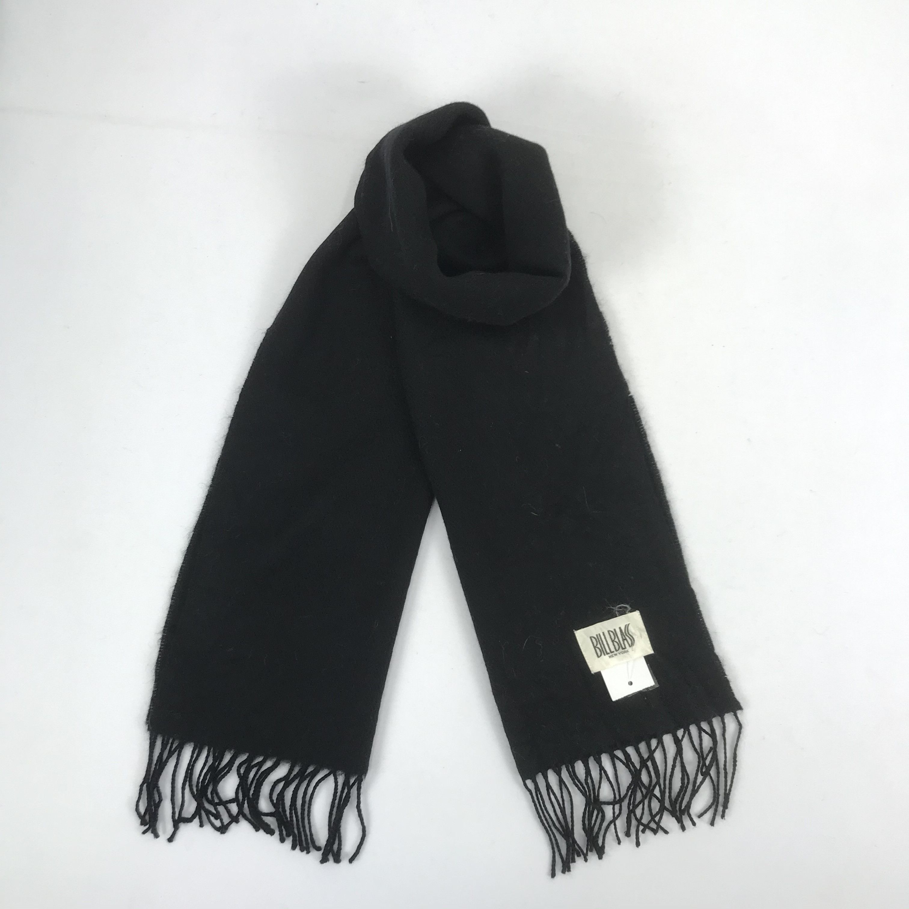 Bill Blass Vintage Bill Blass Scarf Muffler Wool Cashmere Scarves Size ONE SIZE - 1 Thumbnail