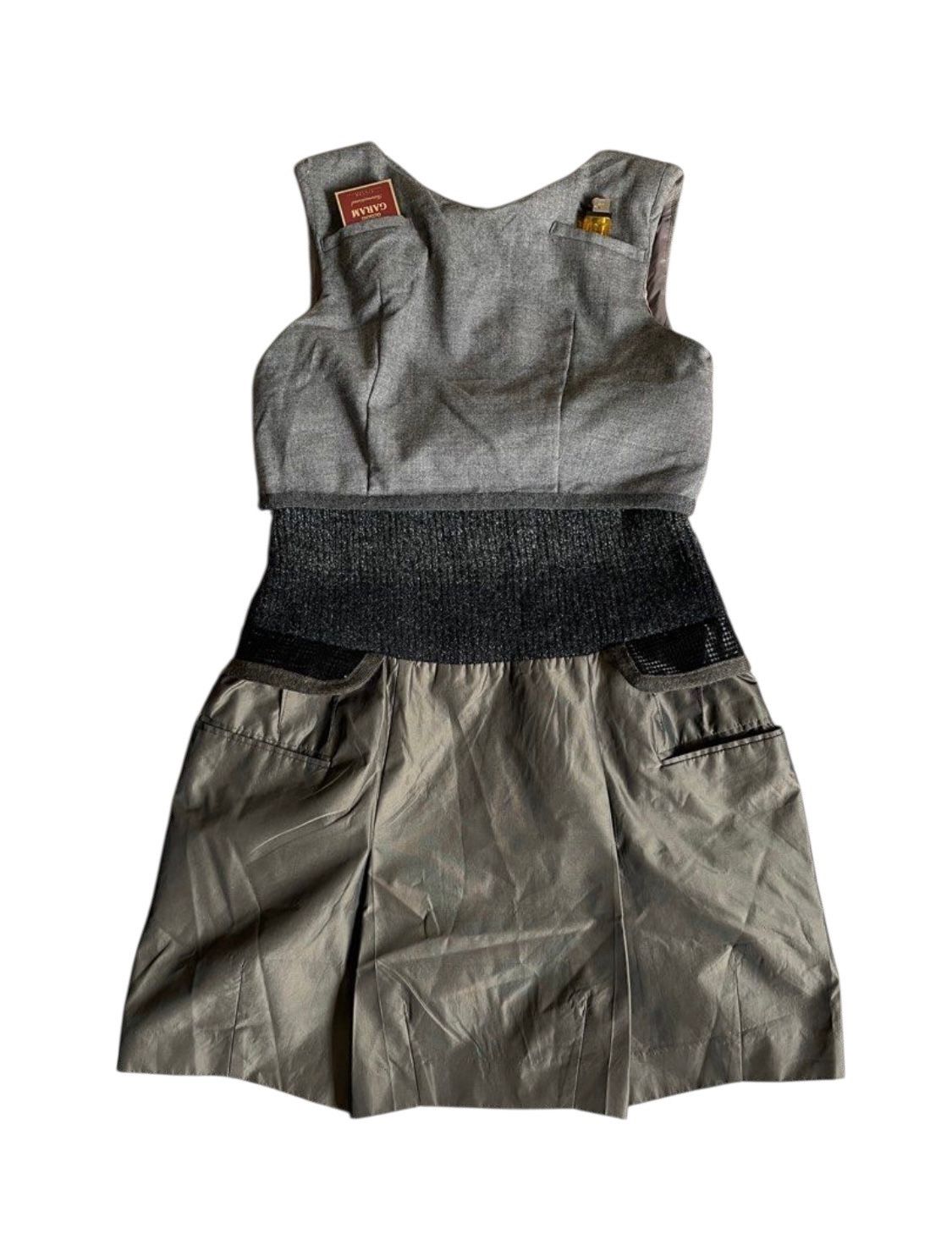 Undercover AW07 “Knit and hightech” hybrid mini dress runway Size XS / US 0-2 / IT 36-38 - 2 Thumbnail