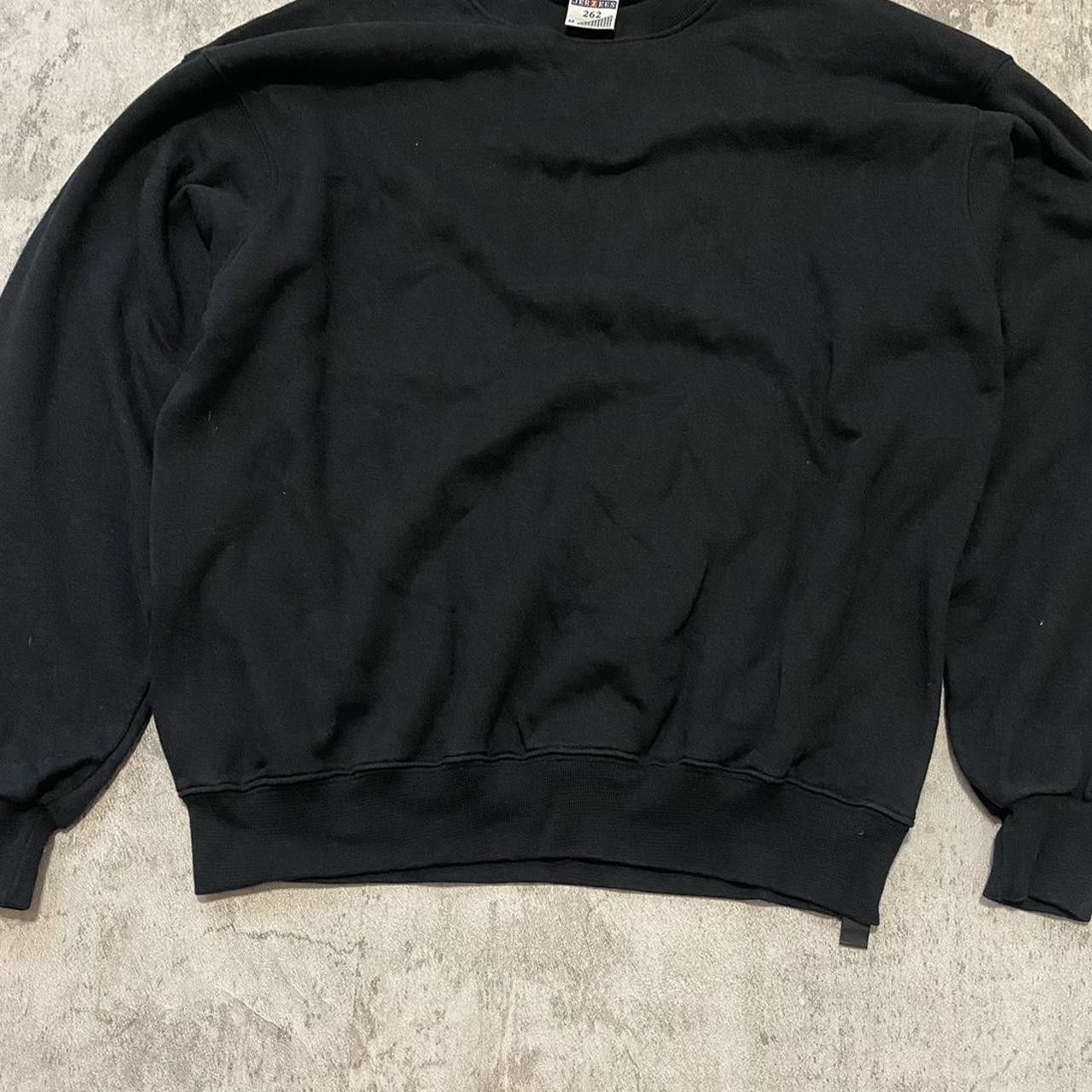 Jerzees Black vintage 90s Jerzees crewneck Sweatshirt Size US M / EU 48-50 / 2 - 1 Thumbnail