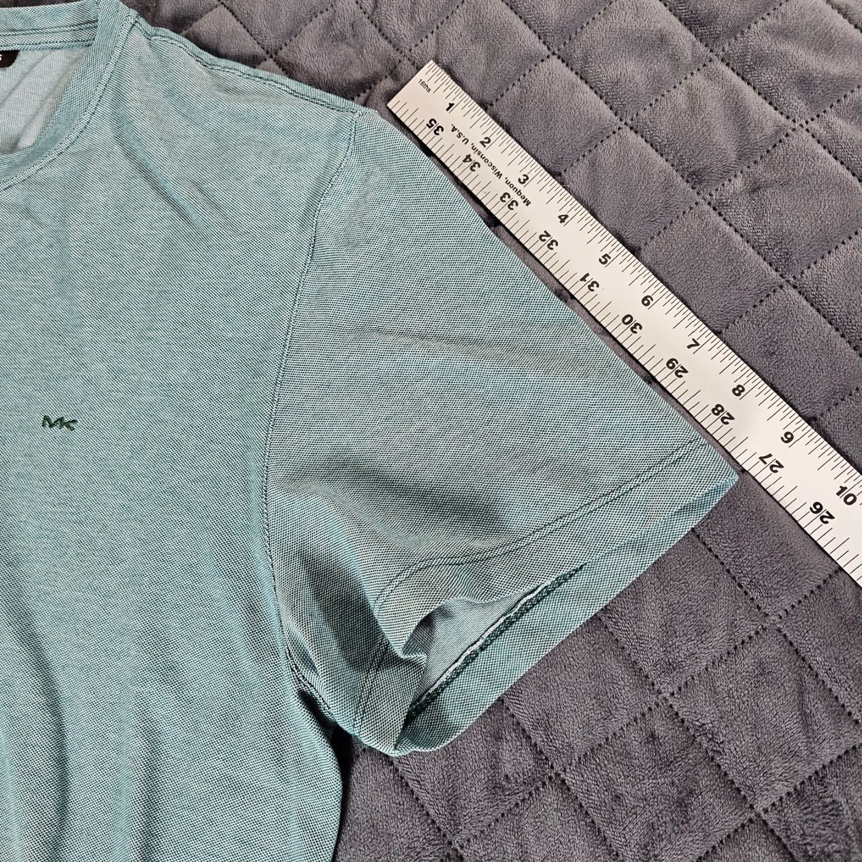 Michael Kors Michael Kors Men's T-Shirt Green XL Short Sleeve Crew Neck Casual Outdoor Size US XL / EU 56 / 4 - 6 Thumbnail