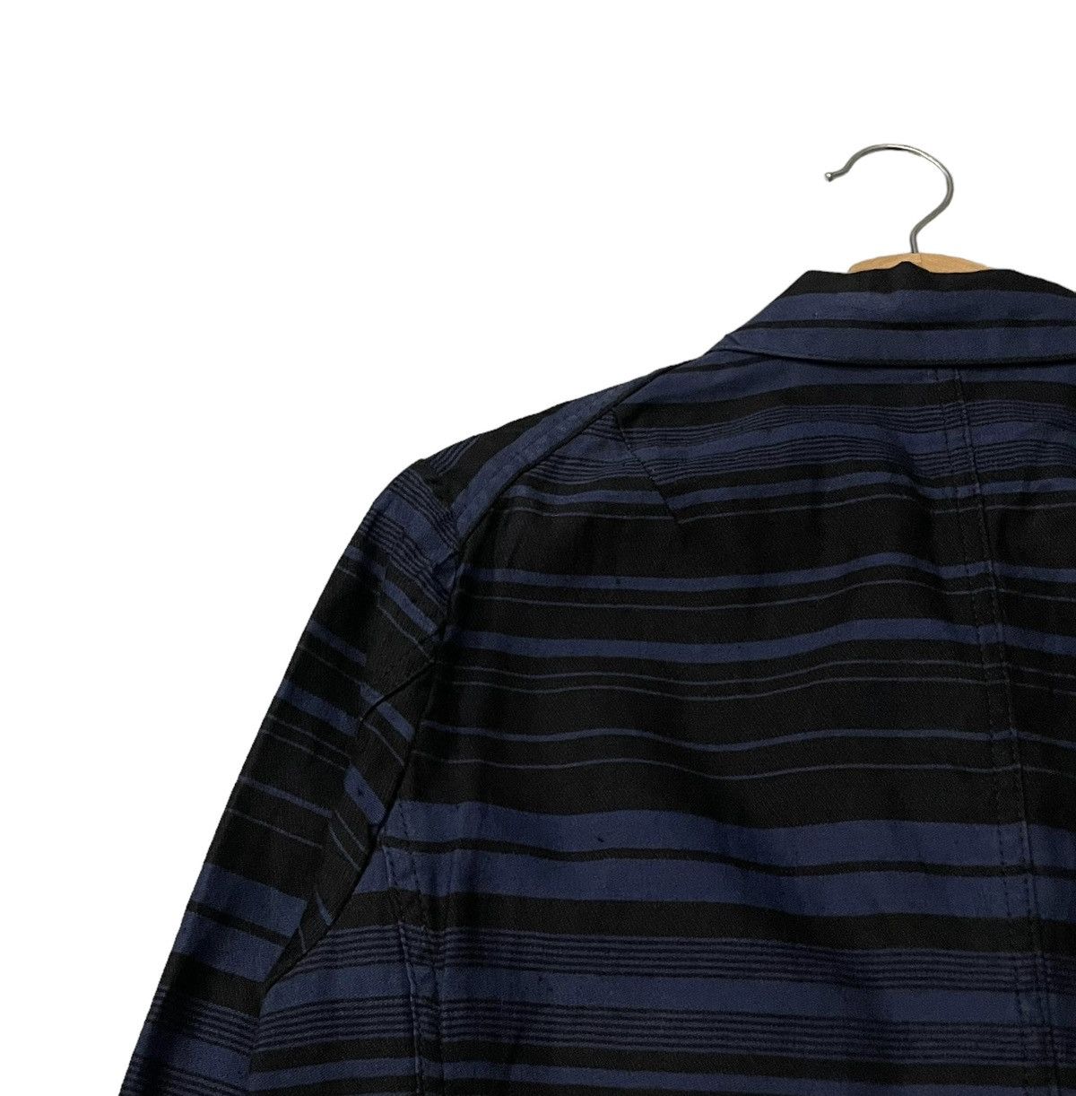 Kazuyuki Kumagai Attachment Vintage Attachment Stripe Workers Style Jacket Size US M / EU 48-50 / 2 - 13 Thumbnail