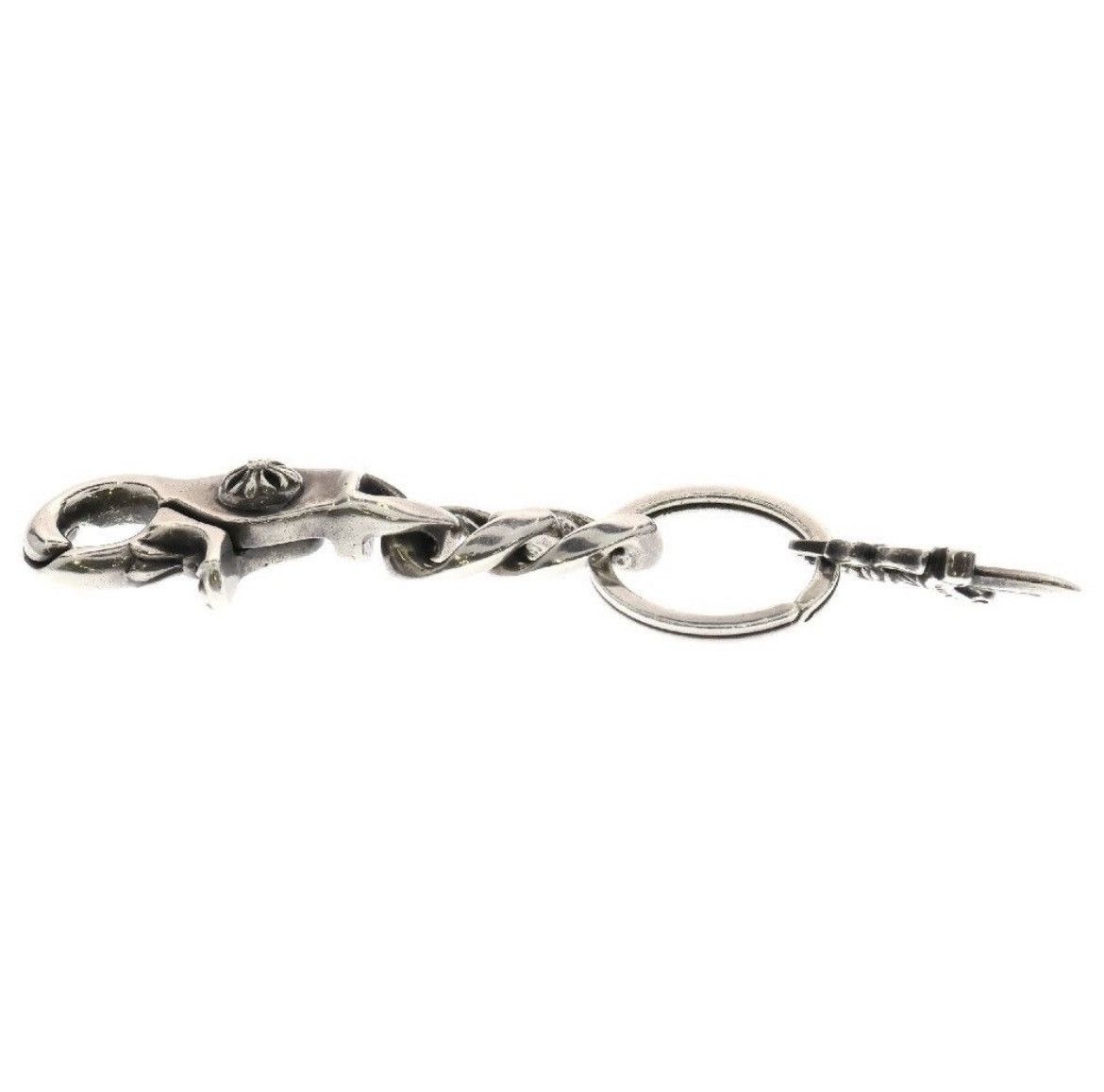 Chrome Hearts Chrome Hearts Classic Link Keychain Silver Size ONE SIZE - 4 Thumbnail