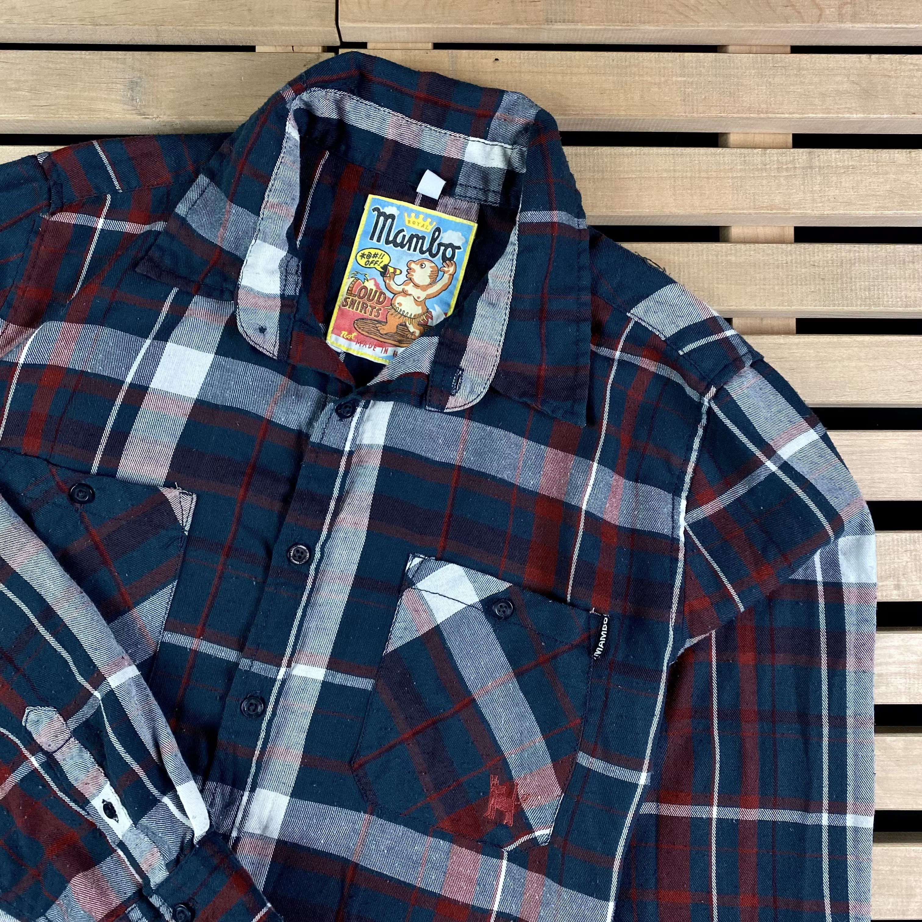 Mambo Mens Shirt Long Sleeve Mambo Size M Size US M / EU 48-50 / 2 - 2 Thumbnail