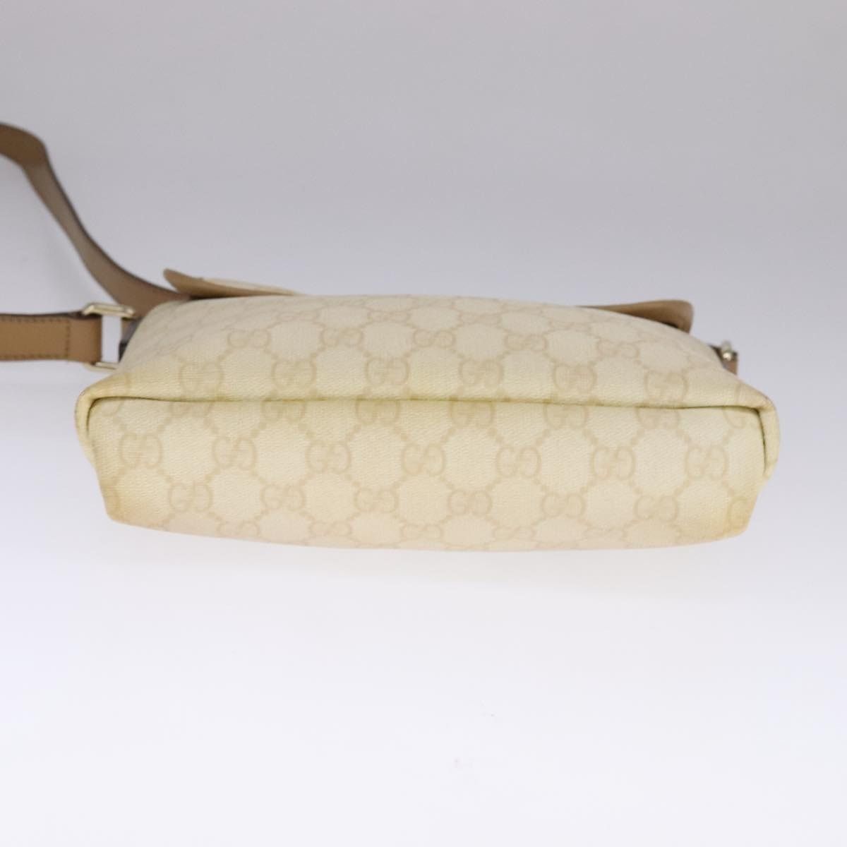 Gucci GUCCI GG Supreme Shoulder Bag Pvc Beige Gold Size ONE SIZE - 5 Thumbnail