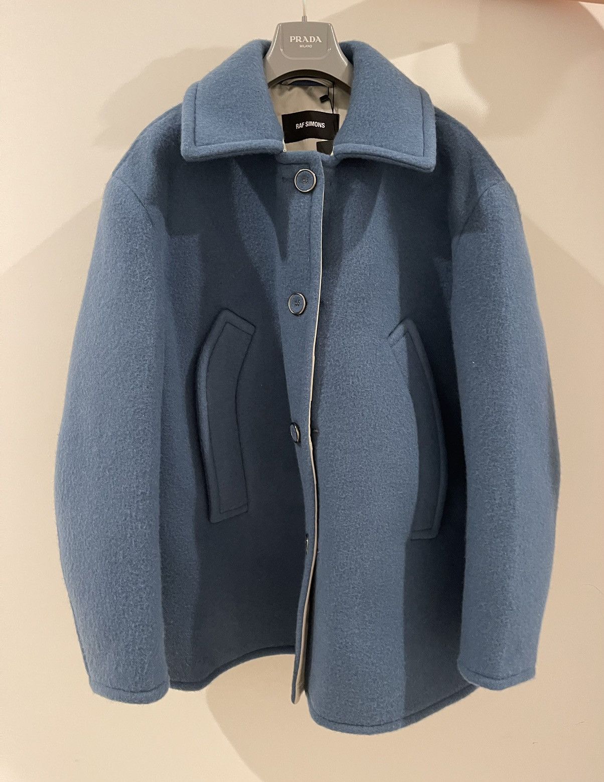 Raf Simons AW18 Short Caban Coat