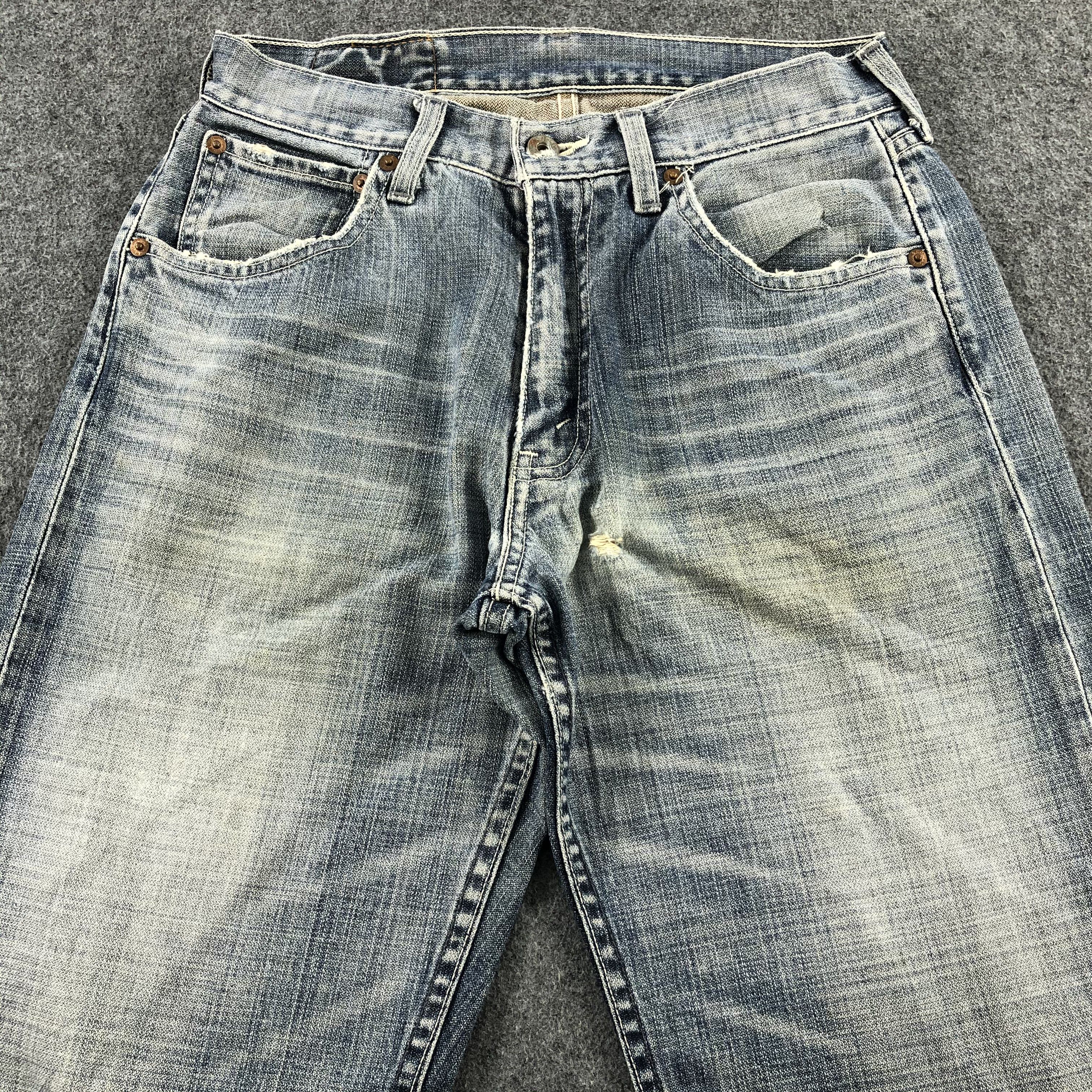 Levi's × Vintage 90s Vintage Light Wash Levis 503 Jeans-JM1919 Size US 28 / EU 44 - 3 Thumbnail
