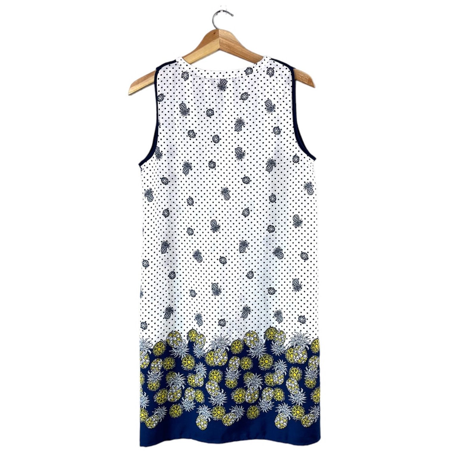 Vintage Women's Vintage Pineapple Naif Shift Dress M Size M / US 6-8 / IT 42-44 - 2 Thumbnail
