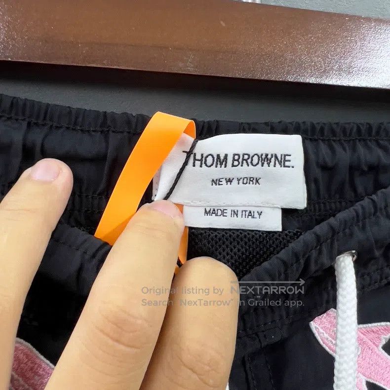 Thom Browne Thom Browne size 2 Black Full Print Embroidered Colorful Sh Size US 27 - 3 Thumbnail