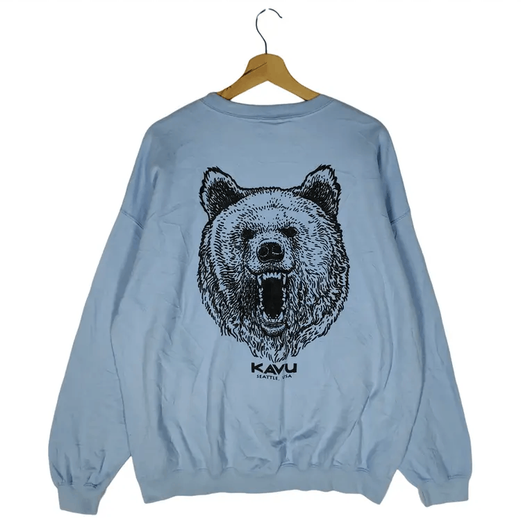 KAVU Vintage 00's KAVU Sweatshirts Size US XL / EU 56 / 4 - 2 Thumbnail
