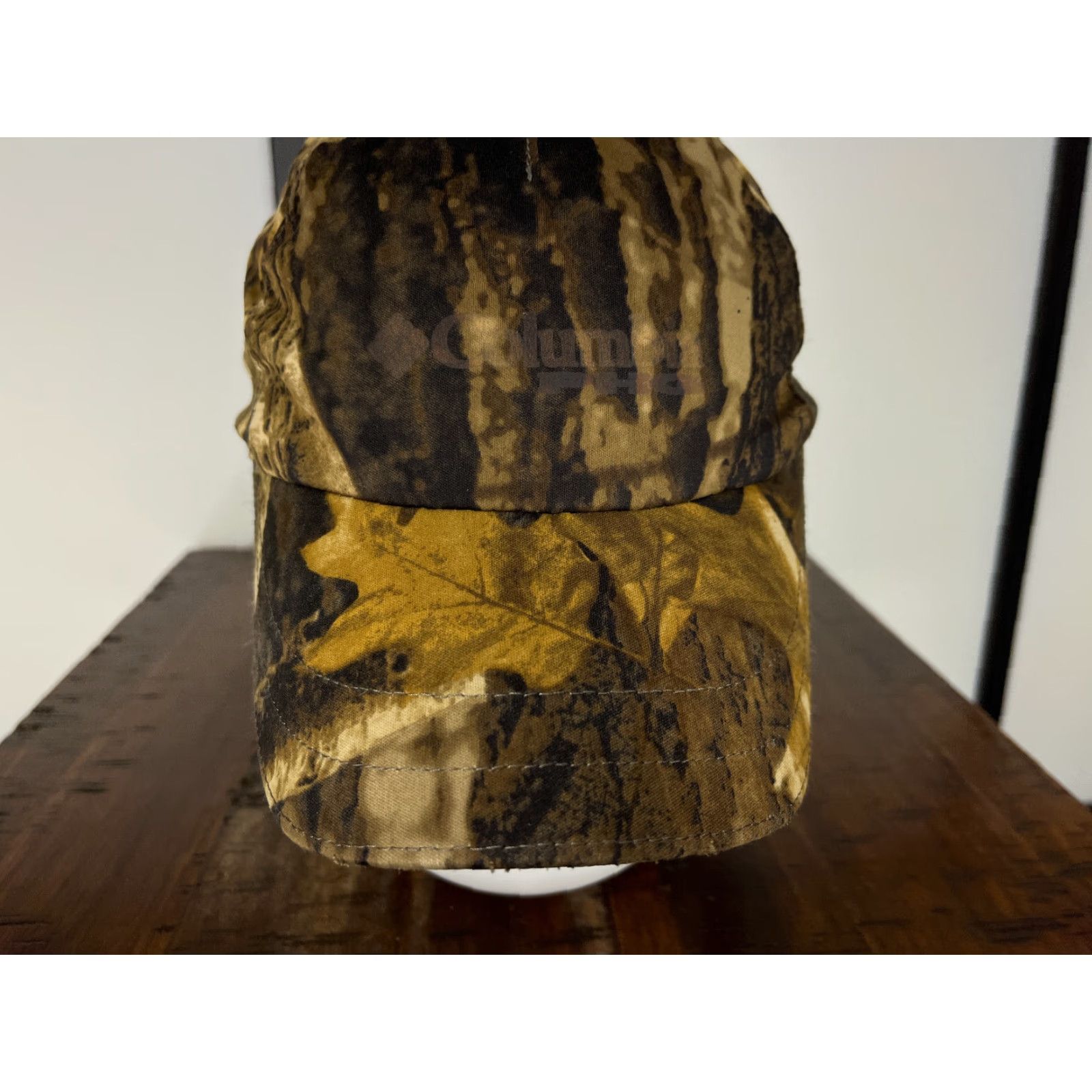 Vintage Columbia Trapper Hat Cap Fitted Adult One Size Brown Camo Polyester Camp Hunt Mens Size ONE SIZE - 3 Thumbnail