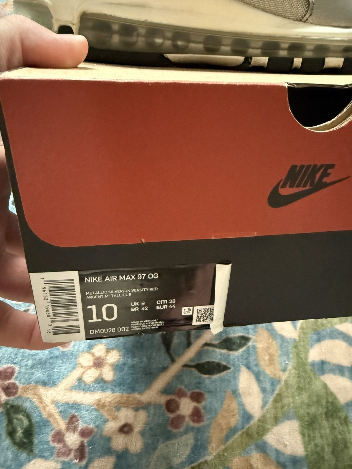 Nike Nike air max 97 Silver Bullet Size US 10 / EU 43 - 4 Thumbnail