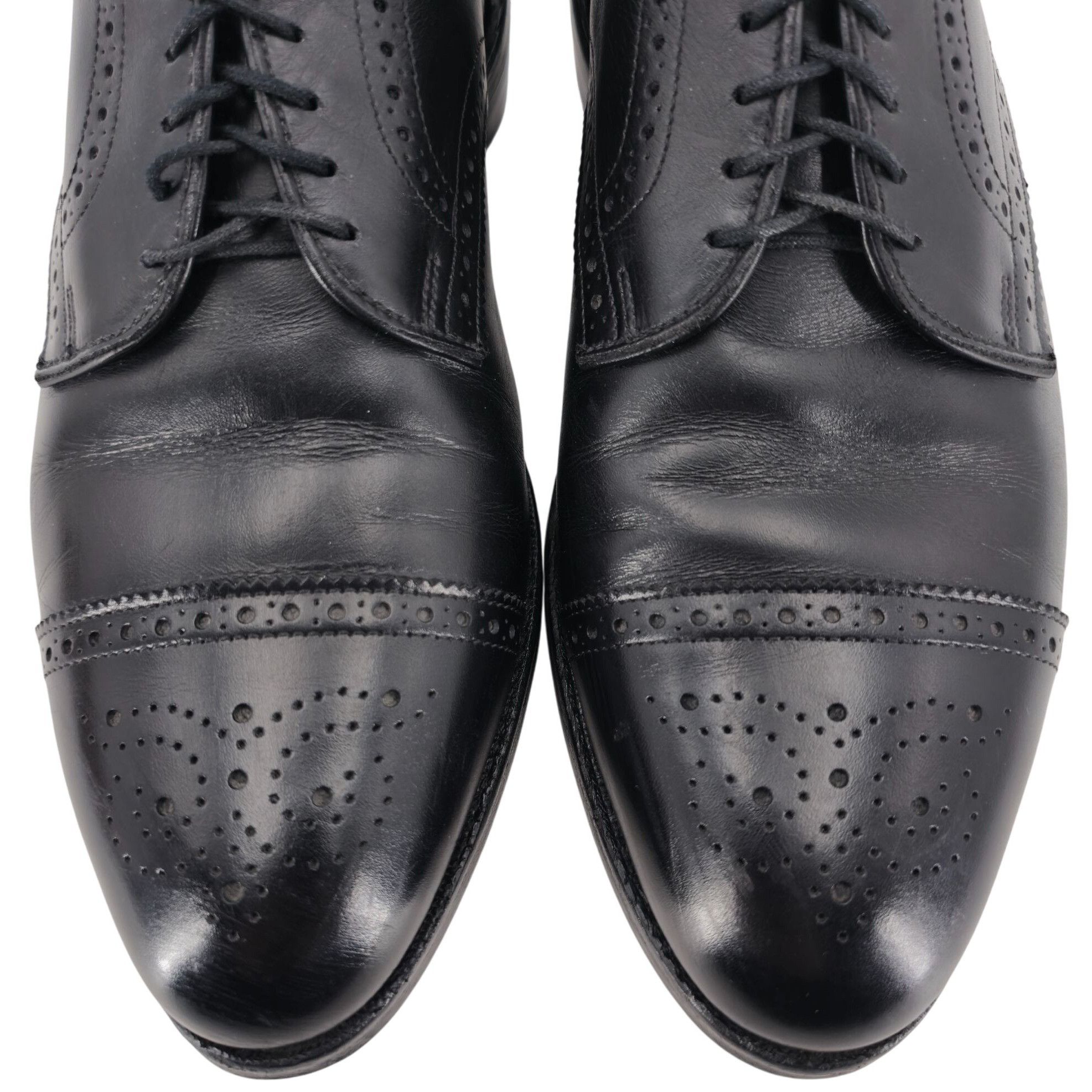 Allen Edmonds Vintage Allen Edmonds Dress Shoes Men's 10.5D Black Leather Size US 10.5 / EU 43-44 - 2 Thumbnail