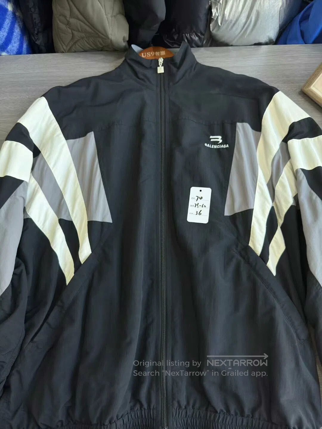 Balenciaga Balenciaga Black White Gray School Uniform Jacket Size 36. Size US S / EU 44-46 / 1 - 4 Thumbnail