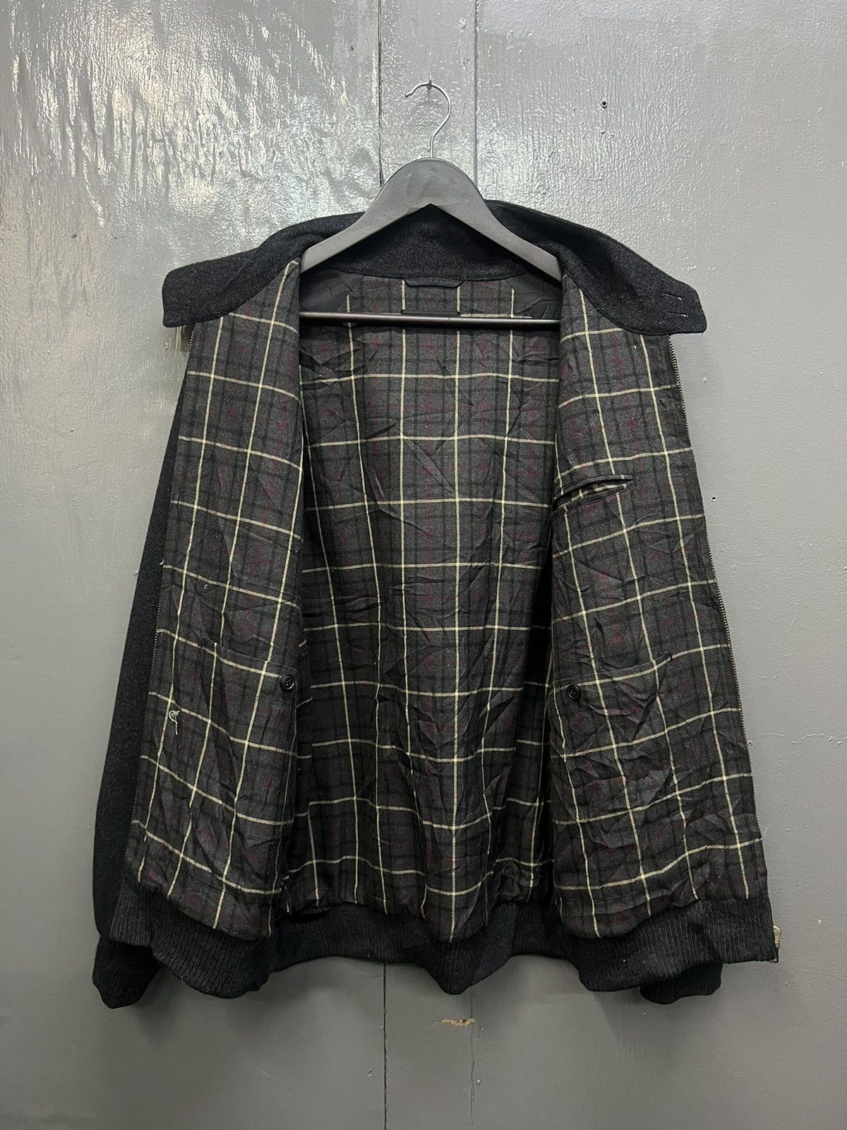 Vintage Vintage Barberini Wool Harrington Style Jacket Size US L / EU 52-54 / 3 - 5 Thumbnail
