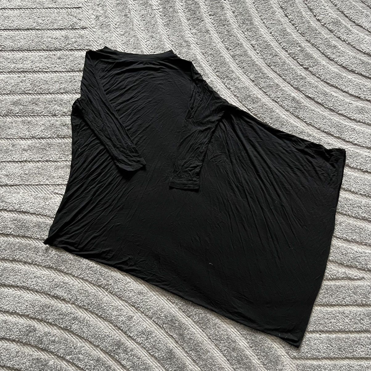 Rick Owens S/S 15 Moody Rick Owens Asymmetric Blouse Tee Size XS / US 0-2 / IT 36-38 - 2 Thumbnail