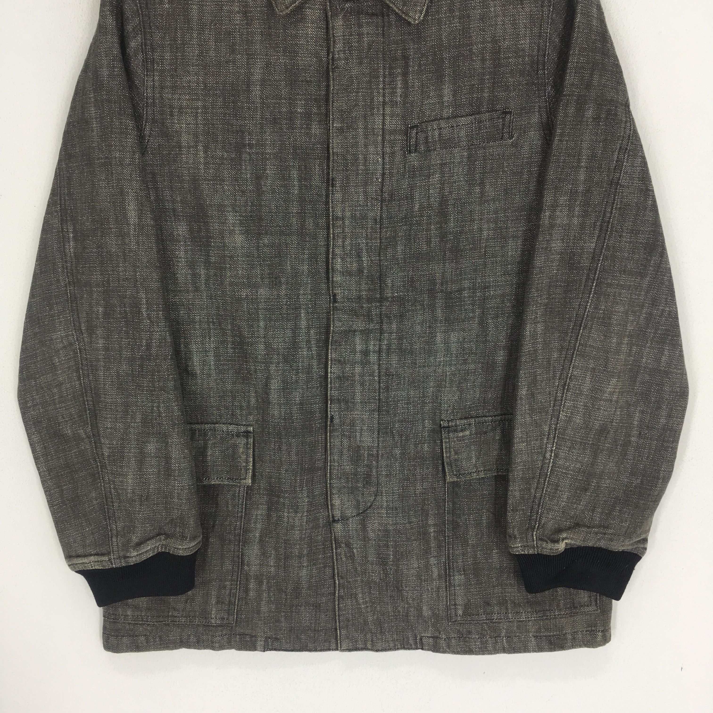 Head Porter Vintage Head Porter Plus Japan Black Denim Jeans Jacket Size US M / EU 48-50 / 2 - 5 Thumbnail