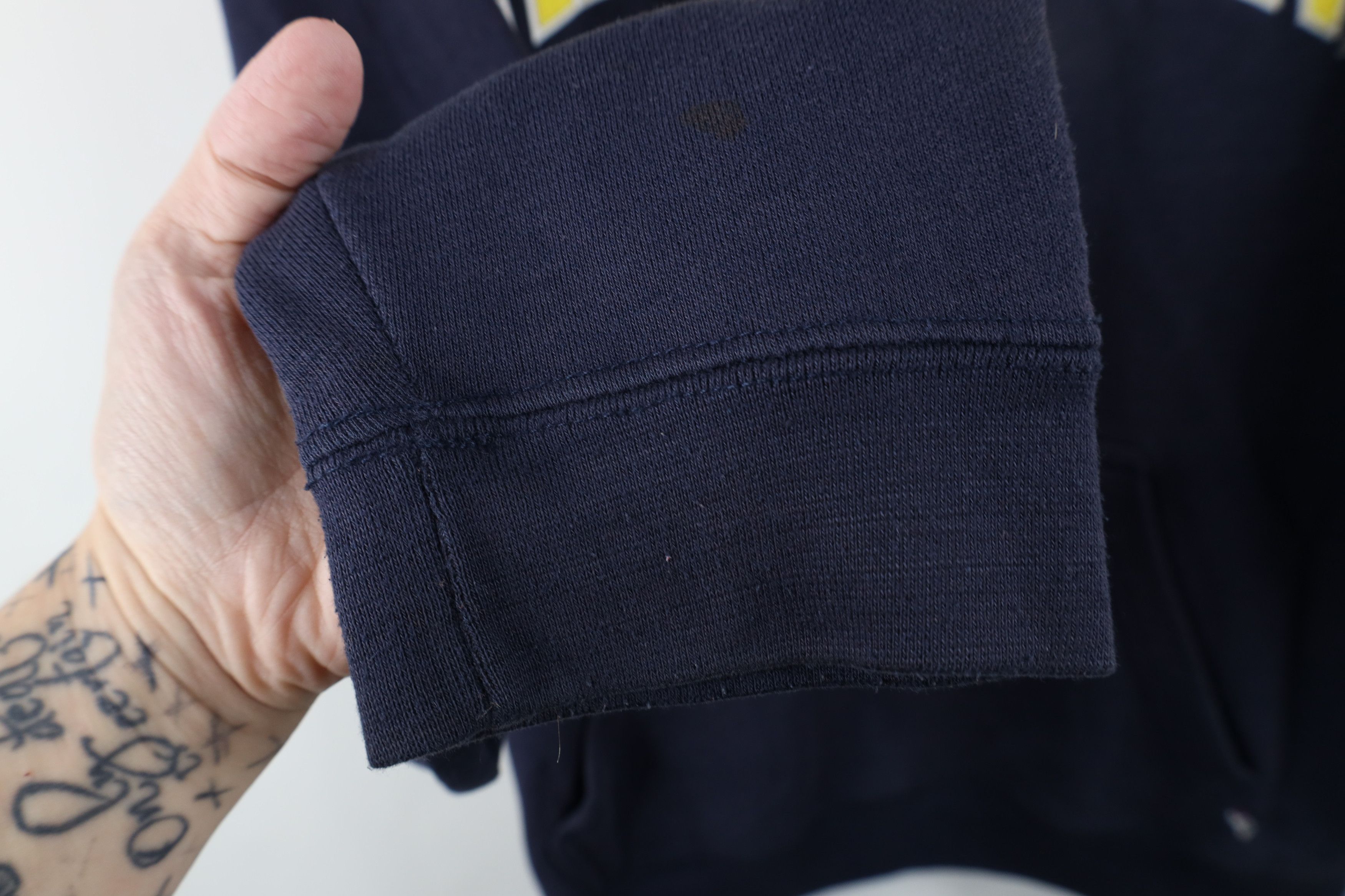 Vintage Vintage Spell University of Michigan Hoodie Sweatshirt Blue Size US L / EU 52-54 / 3 - 12 Thumbnail
