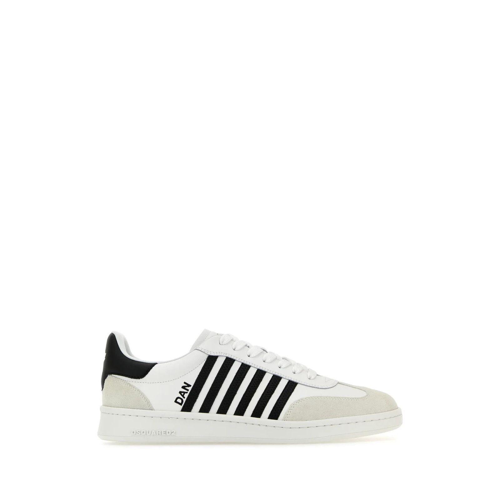 Dsquared2 DSQUARED2 Boxer White Leather Sneakers New & Authentic (Men' Size US 11 / EU 44 - 1 Thumbnail