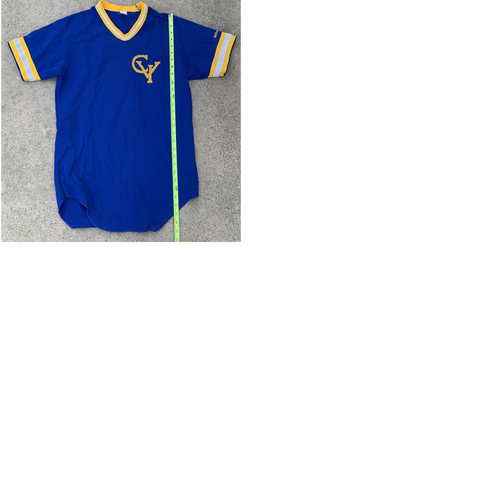 Wilson VINTAGE Wilson Baseball Jersey Puglizevich 8 Polyester M Blue Size US M / EU 48-50 / 2 - 9 Thumbnail