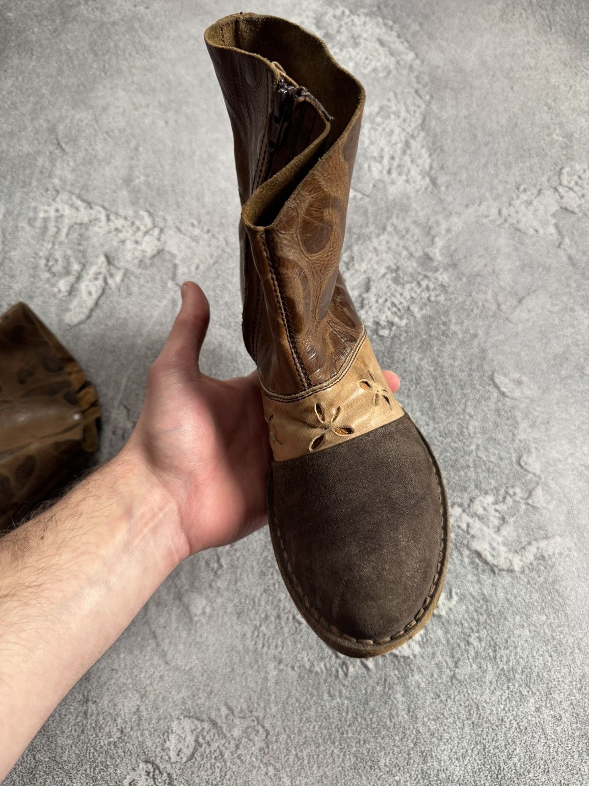 MoMA MOMA 38.5 wester cowboy shoes boots avantgarde retro Size US 8.5 / IT 38.5 - 10 Thumbnail