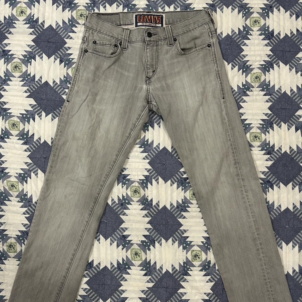 Levi's × Levi's Vintage Clothing Vintage Levi Skinny 511 Grey Jeans Size US 29 - 4 Thumbnail