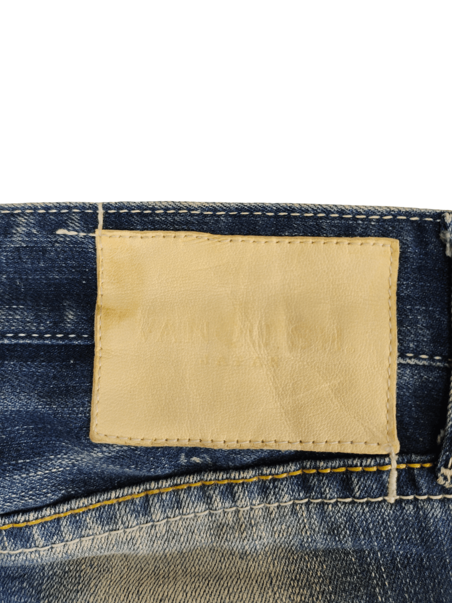 A.F.F.A. × Undercover Vanquish Clawmark Distress Faded Painted Jeans Slim Fit Size US 29 - 15 Thumbnail