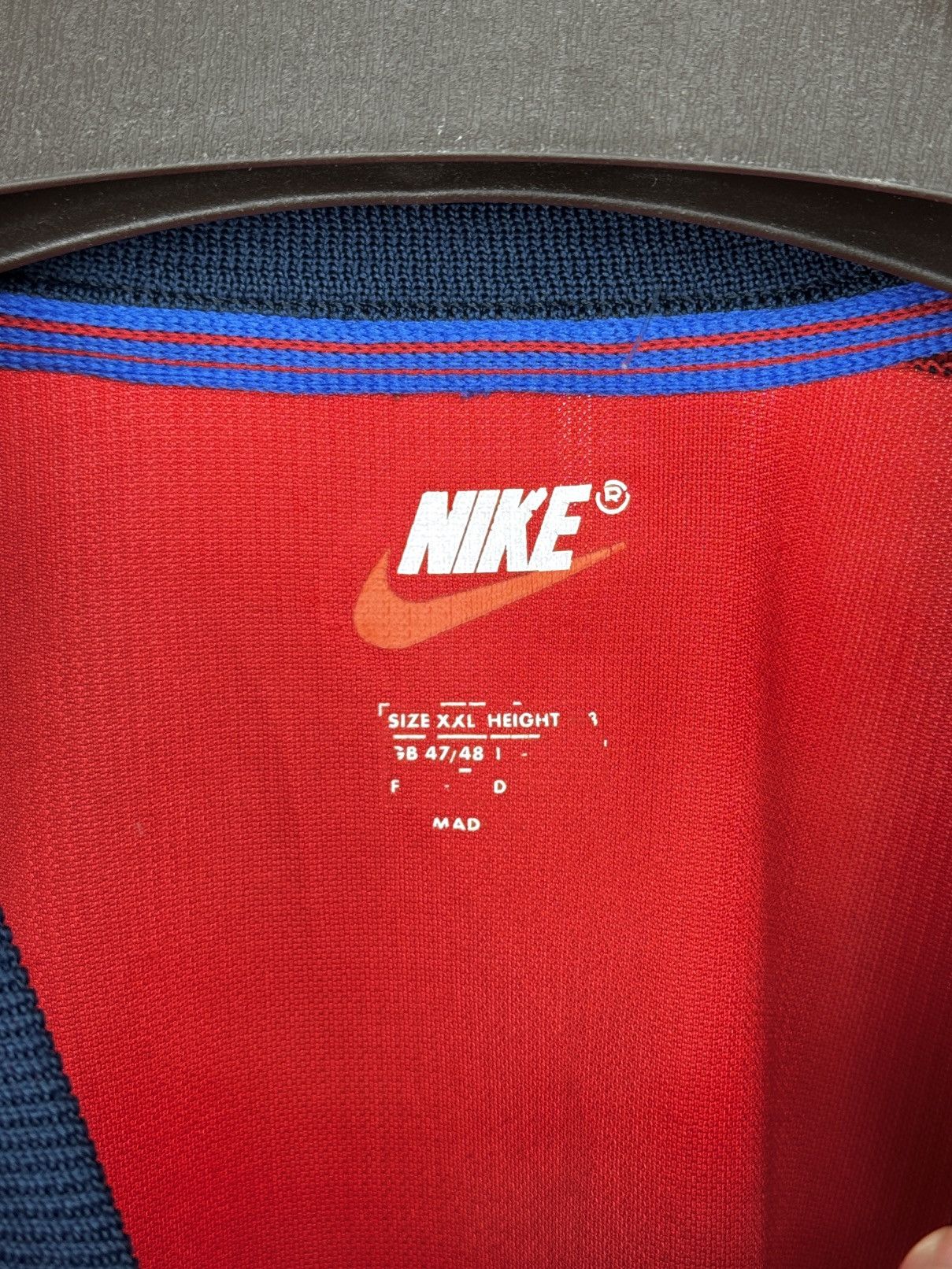 Nike Nike Glasgow Rangers FC 1998/1999 Away Shirt Soccer Jersey Size US XXL / EU 58 / 5 - 12 Thumbnail