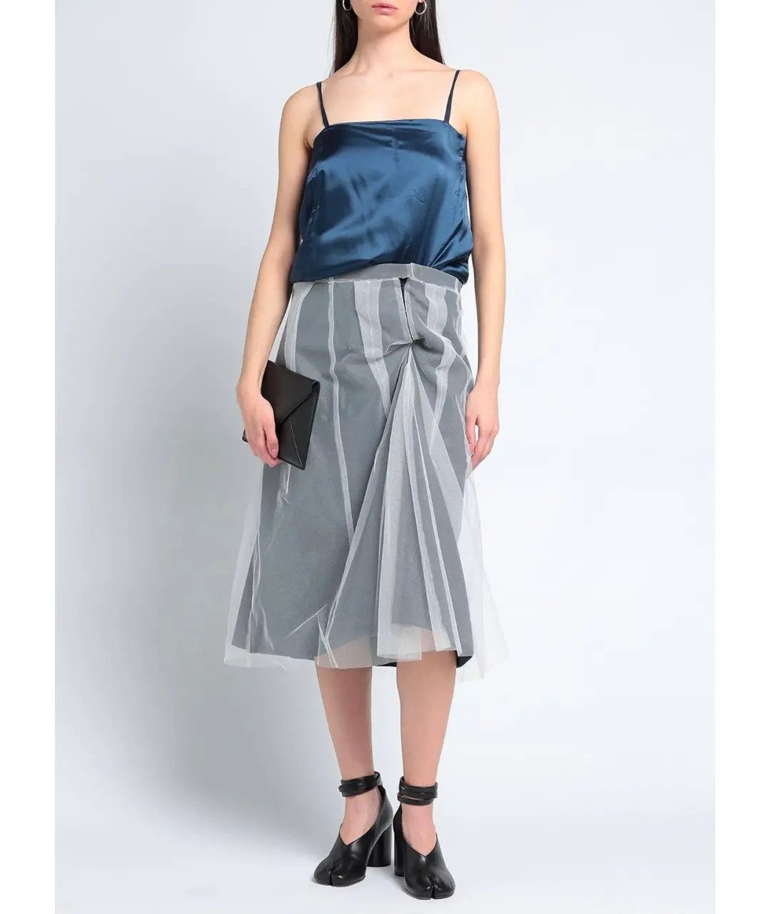 Maison Margiela o1y0625 Midi Dress in Multicolor Size S / US 4 / IT 40 - 6 Thumbnail