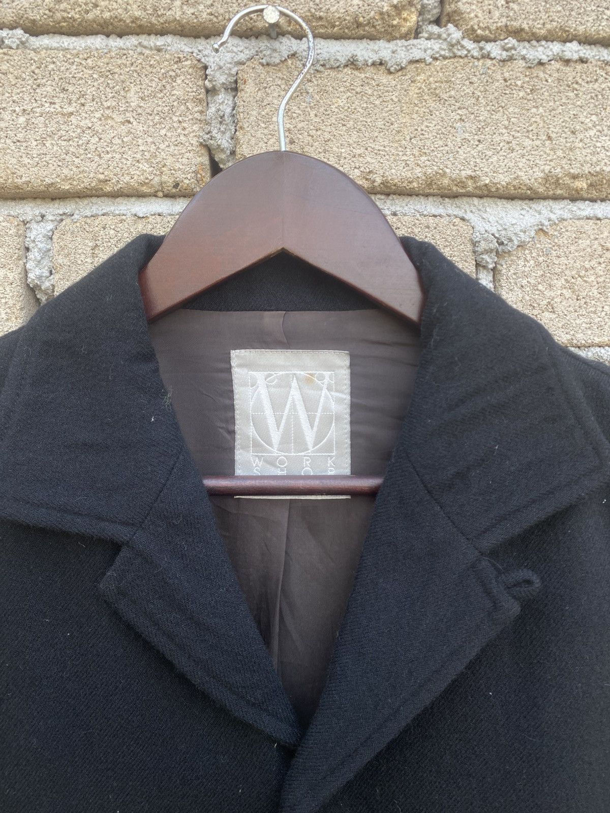 Yohji Yamamoto Workshop by Yohji Yamamoto Button Up Jacket In Wool Size US L / EU 52-54 / 3 - 5 Thumbnail