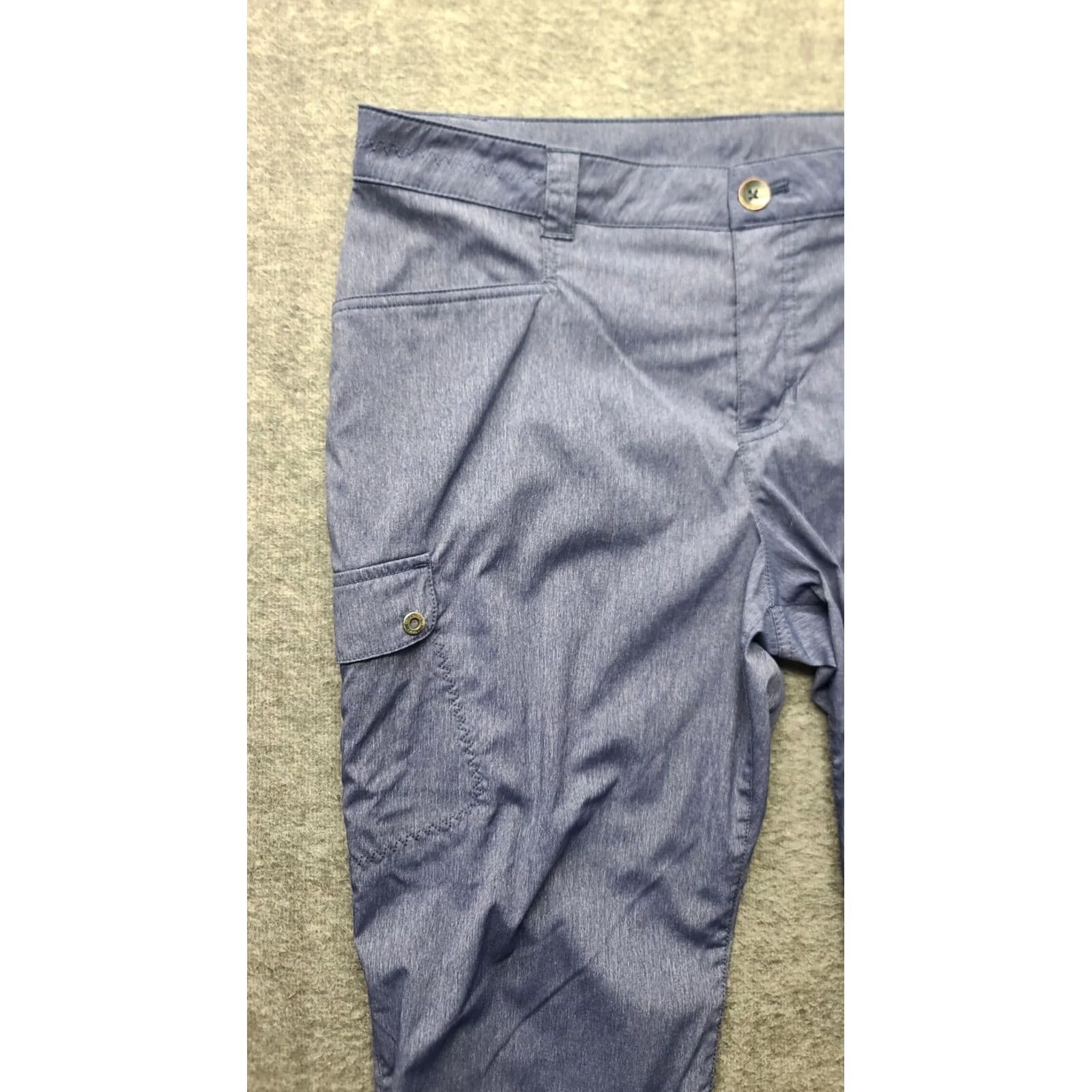 Eddie Bauer Eddie Bauer Travex Capris Womens 14 Relaxed Fit Mid Rise Cargo Hiking Gorpcore Capris Size ONE SIZE - 7 Thumbnail